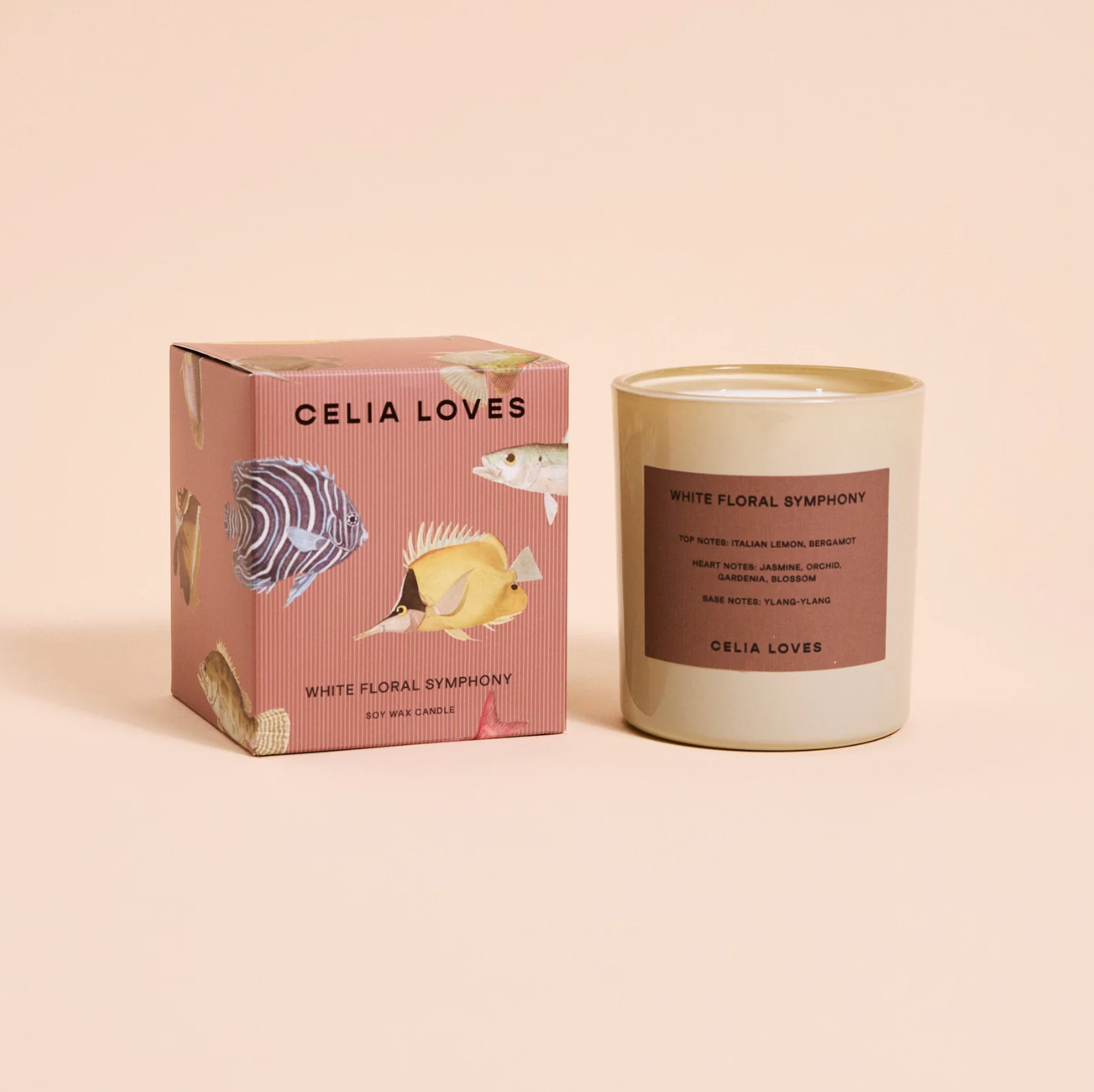CELIA LOVES 80hr Candle FLORAL SYMPHONY