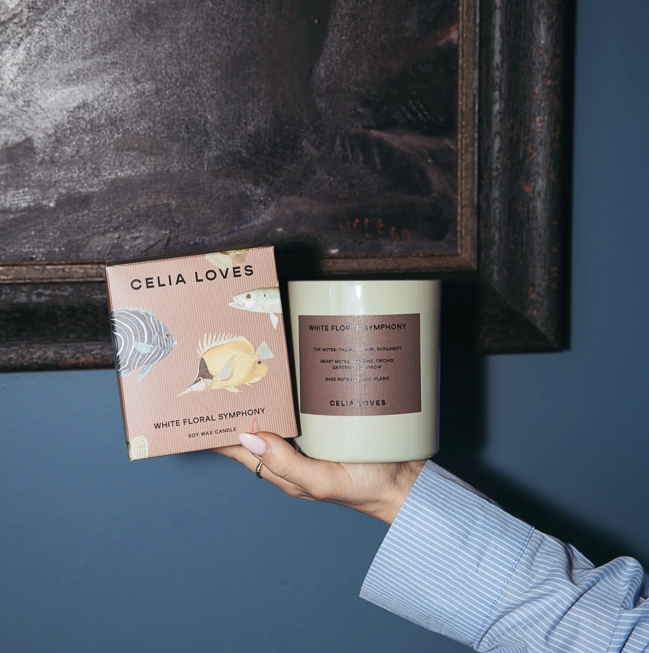 CELIA LOVES 80hr Candle FLORAL SYMPHONY