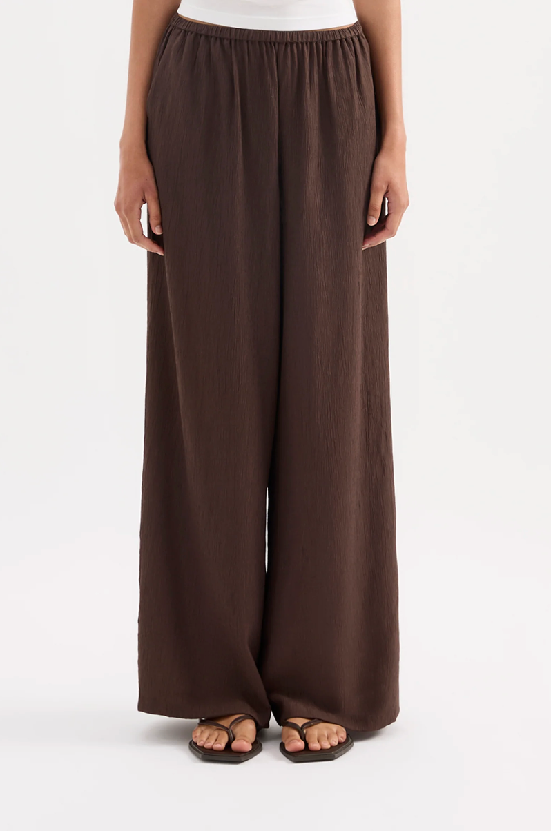 NUDE LUCY Winfield Pant CHOCOLATE