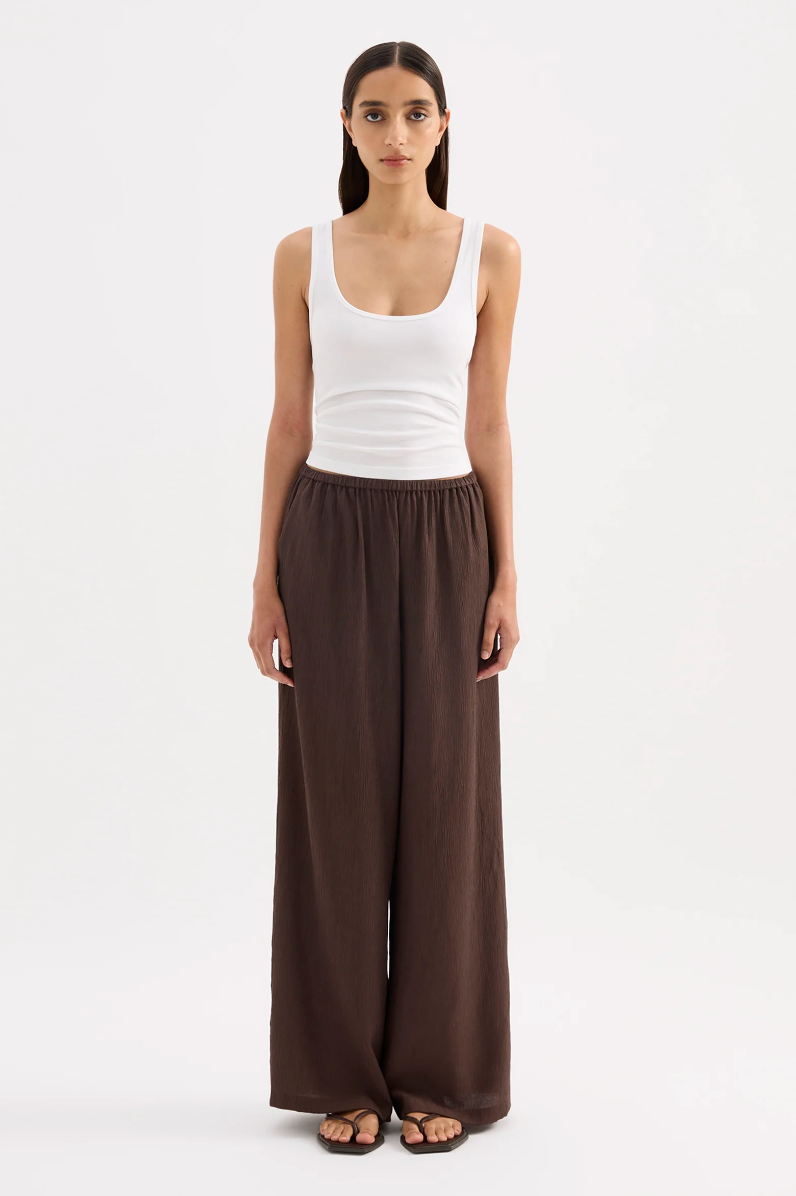 NUDE LUCY Winfield Pant CHOCOLATE