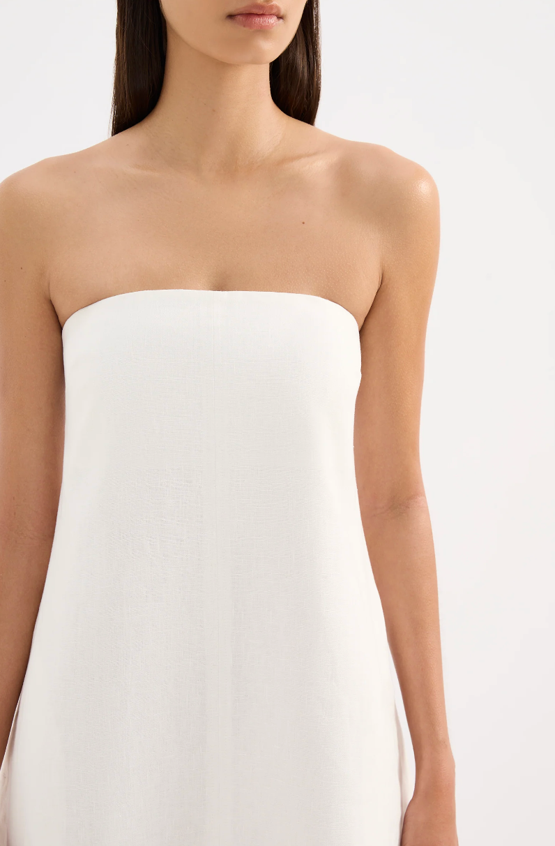 NUDE LUCY Elyse Mini Dress WHITE