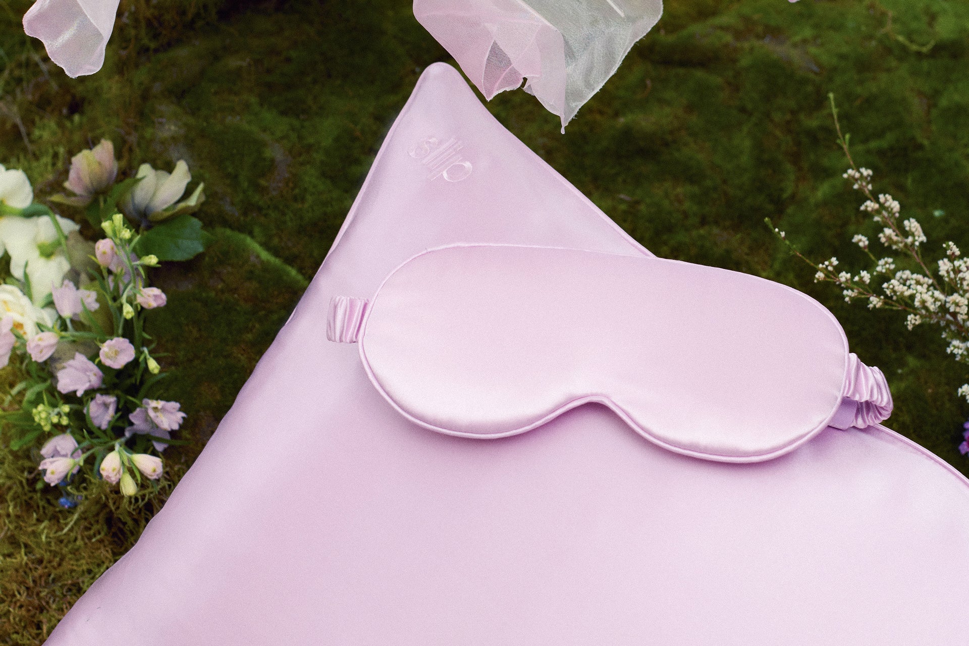 SLIP Silk Sleep Contour Mask WILDFLOWER