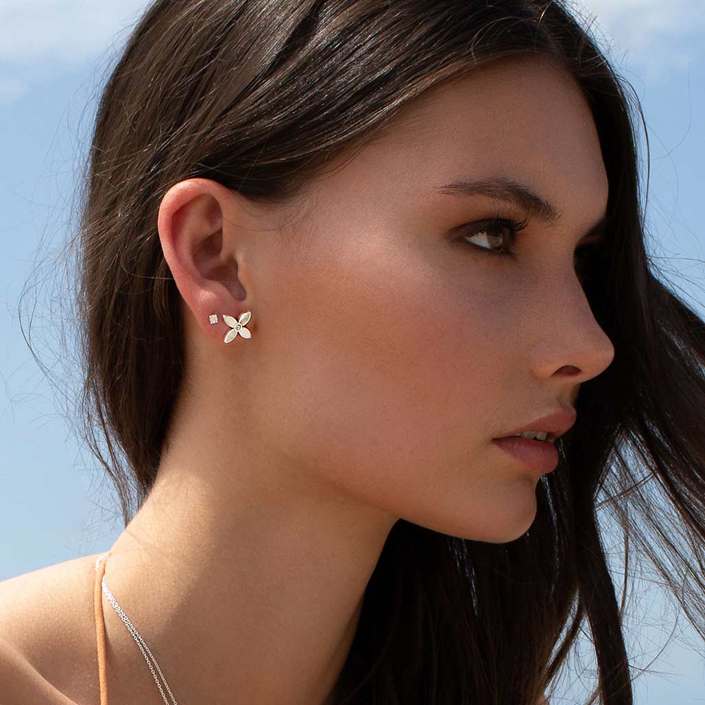 MURKANI Desert Flower Mini Stud GOLD