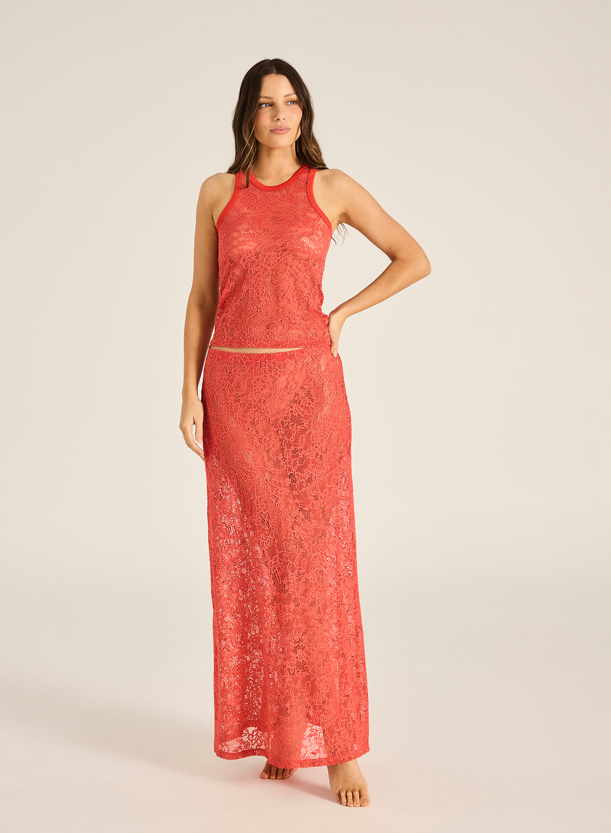 TIGERLILY Indi Maxi Skirt SPICE