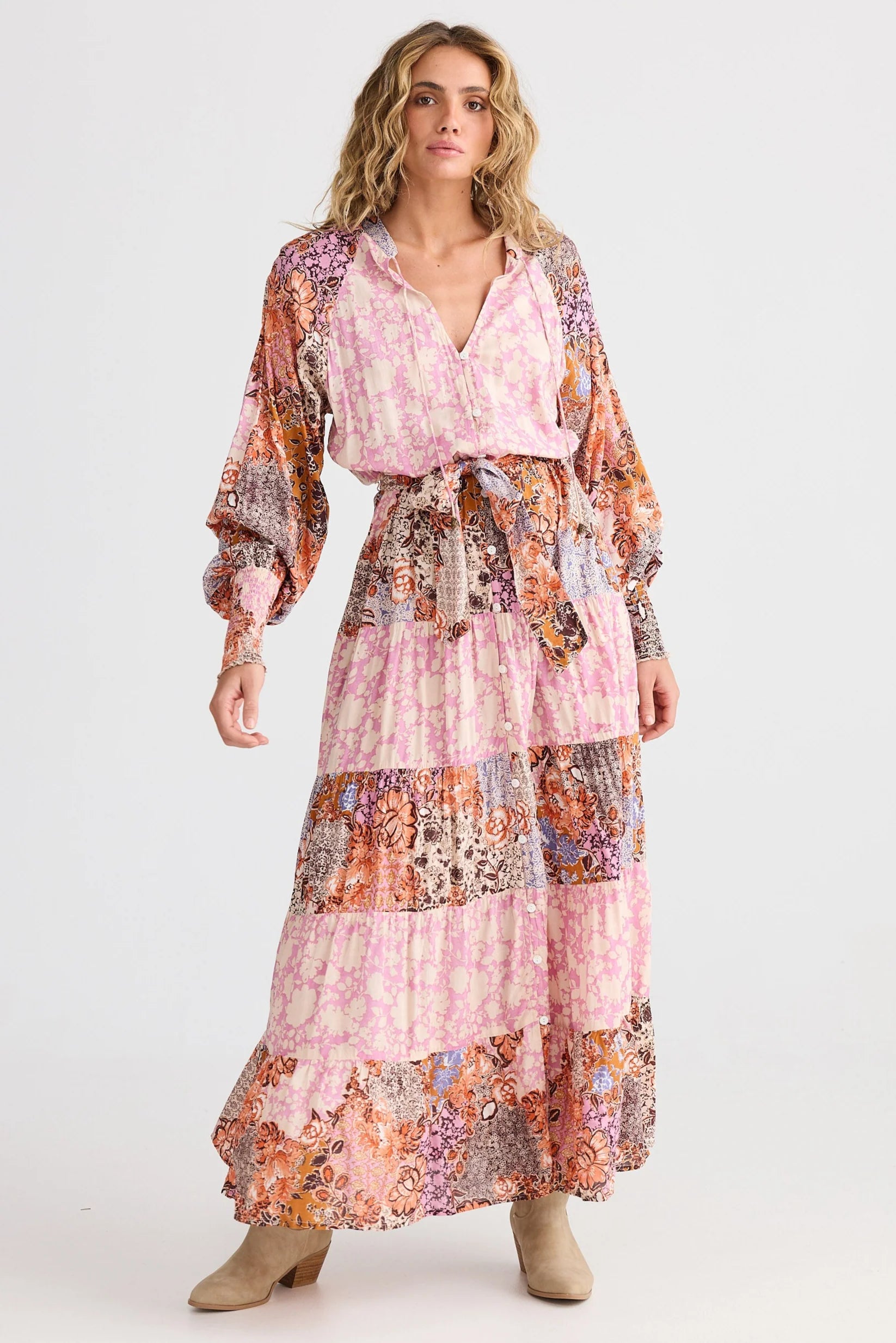 TALISMAN Dream Weaver Maxi Dress MEADOW MUSE