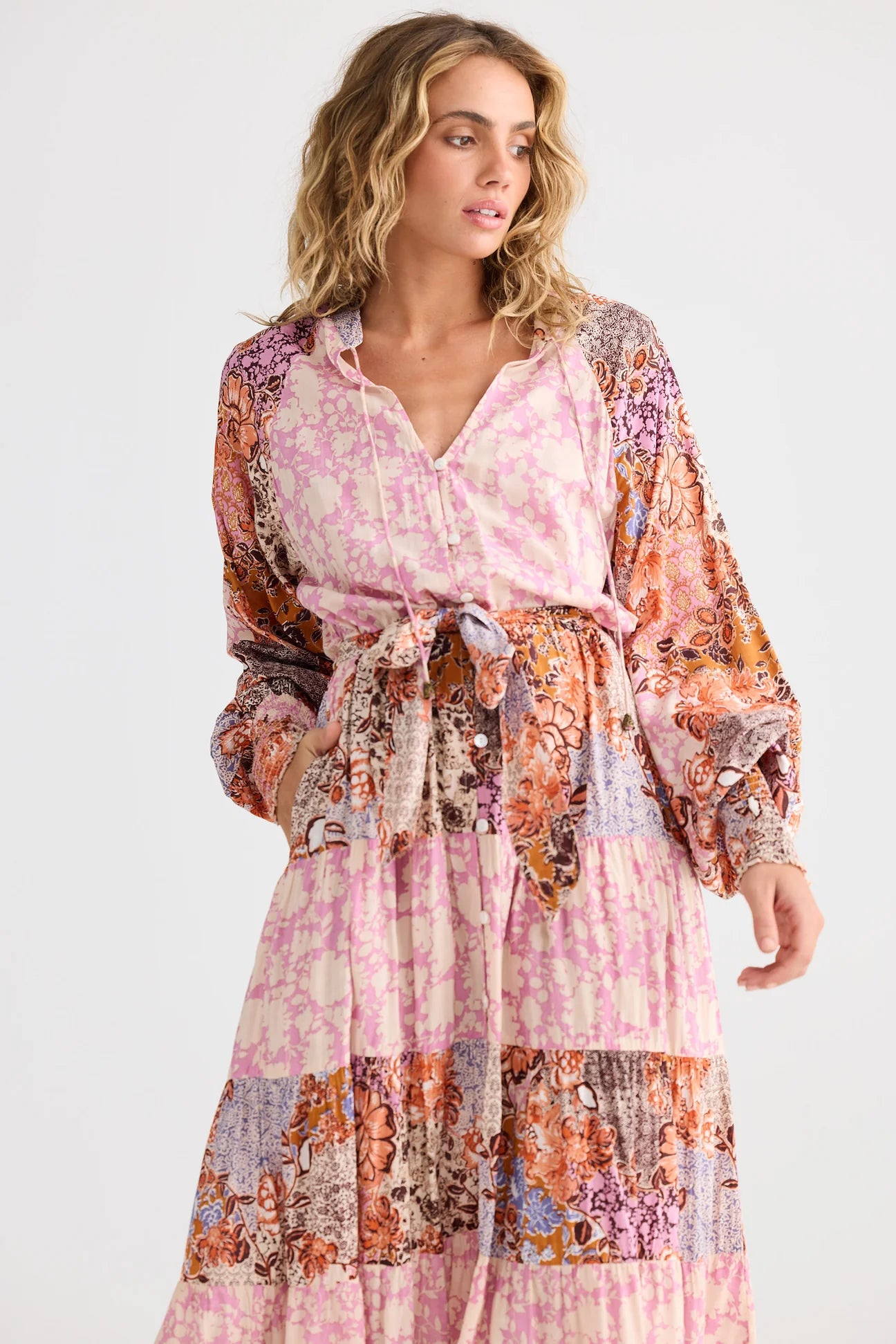 TALISMAN Dream Weaver Maxi Dress MEADOW MUSE