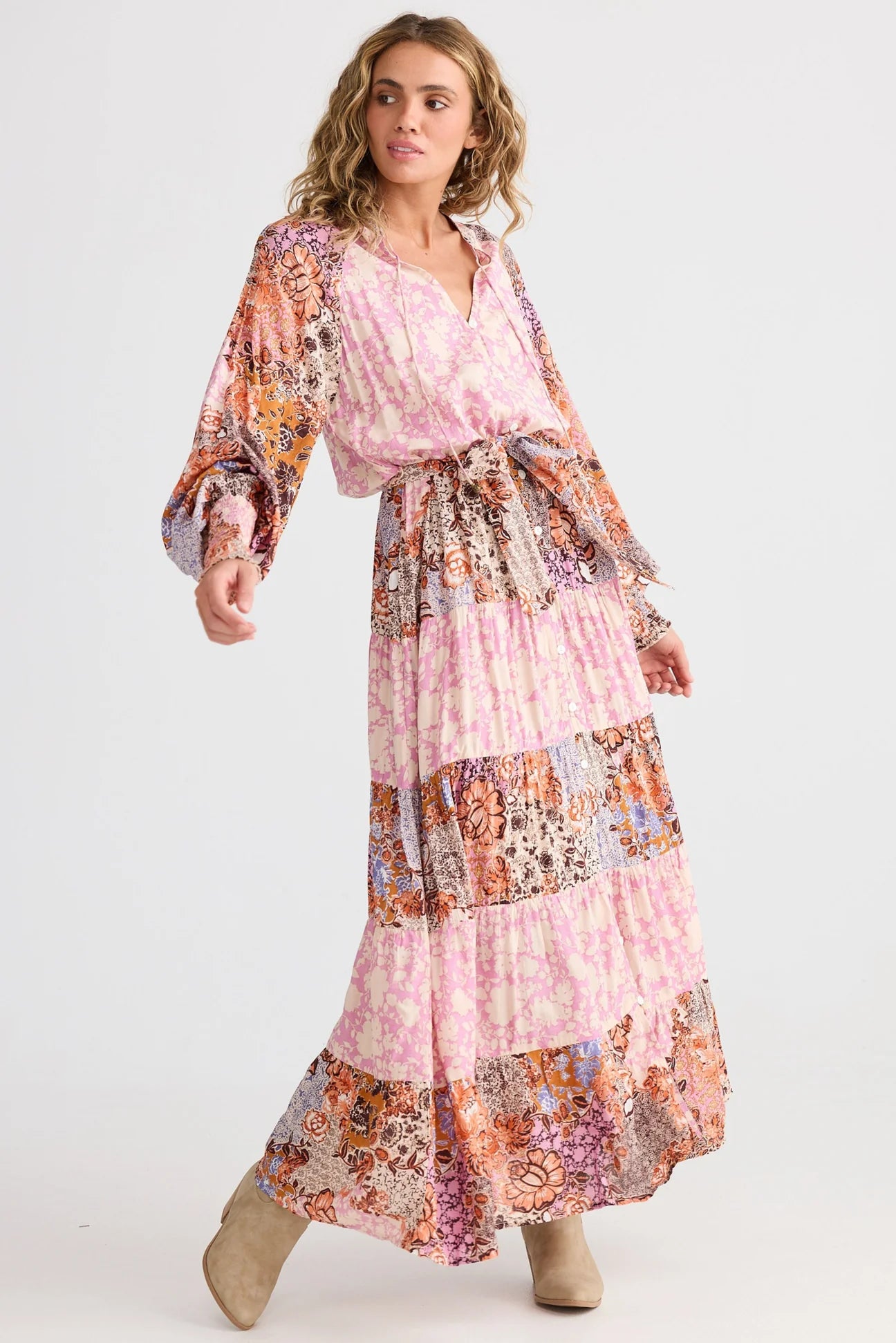 TALISMAN Dream Weaver Maxi Dress MEADOW MUSE
