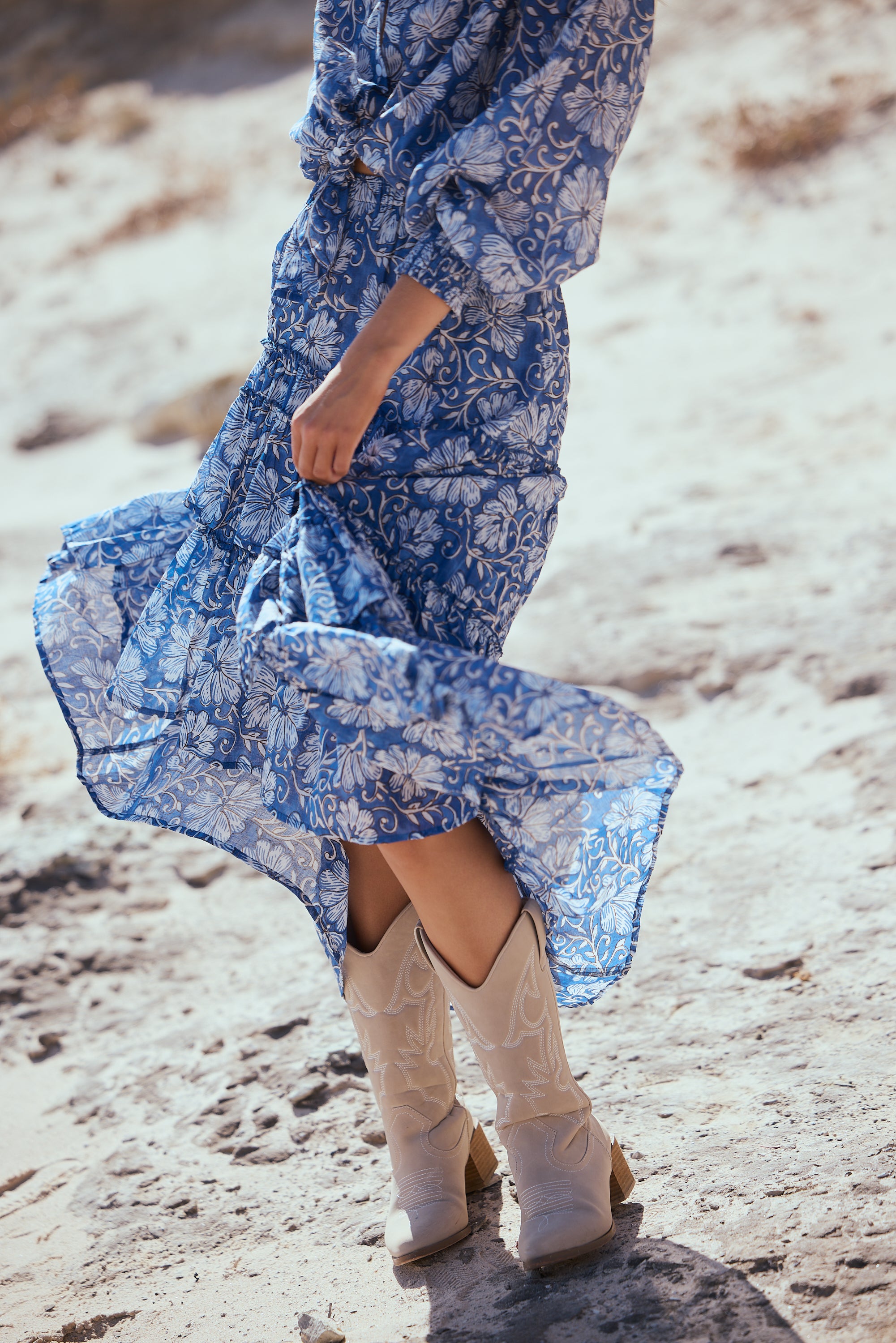 TALISMAN Sassy Skirt BLUE BLOSSOM