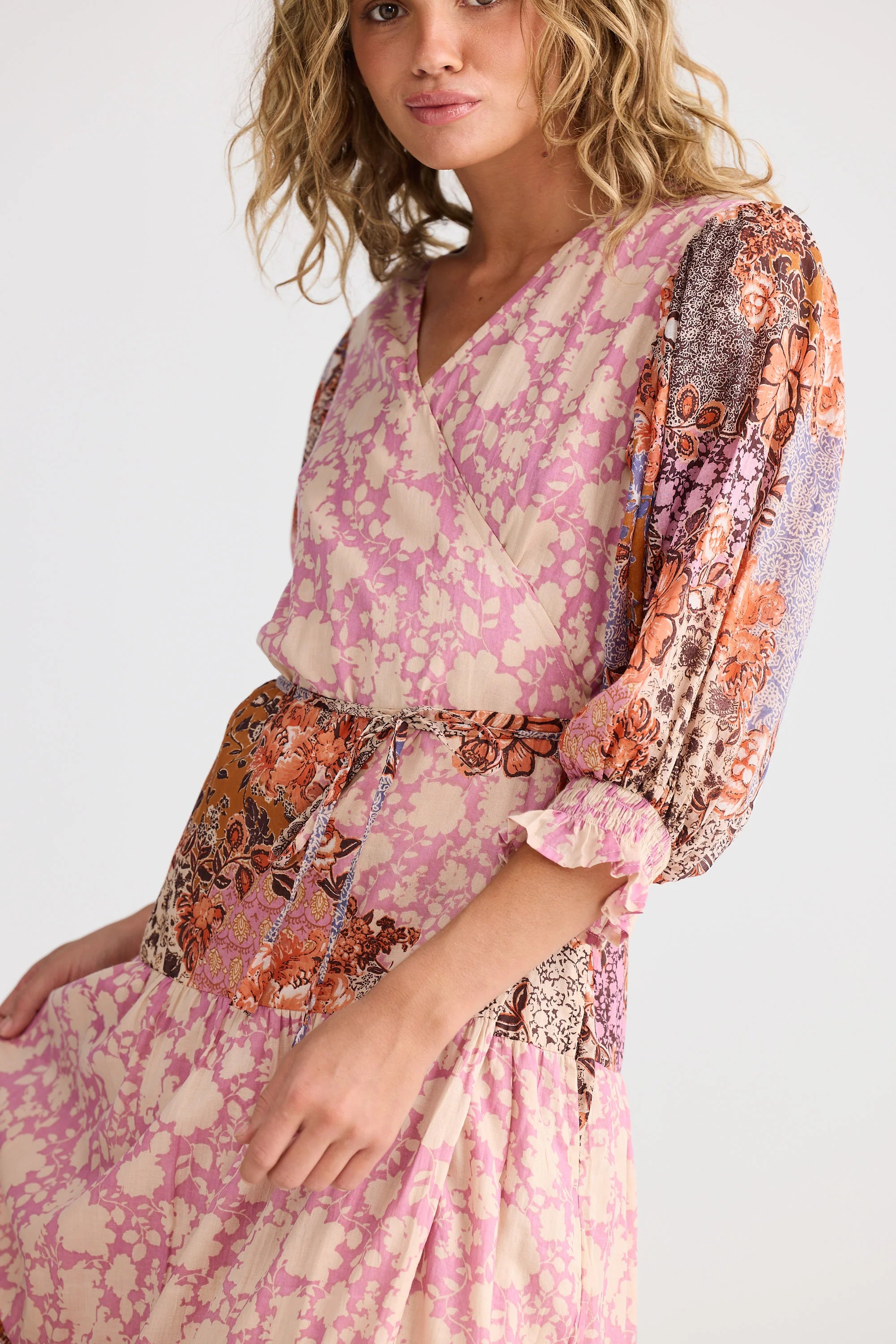 TALISMAN Tara Wrap Dress DREAM WEAVER