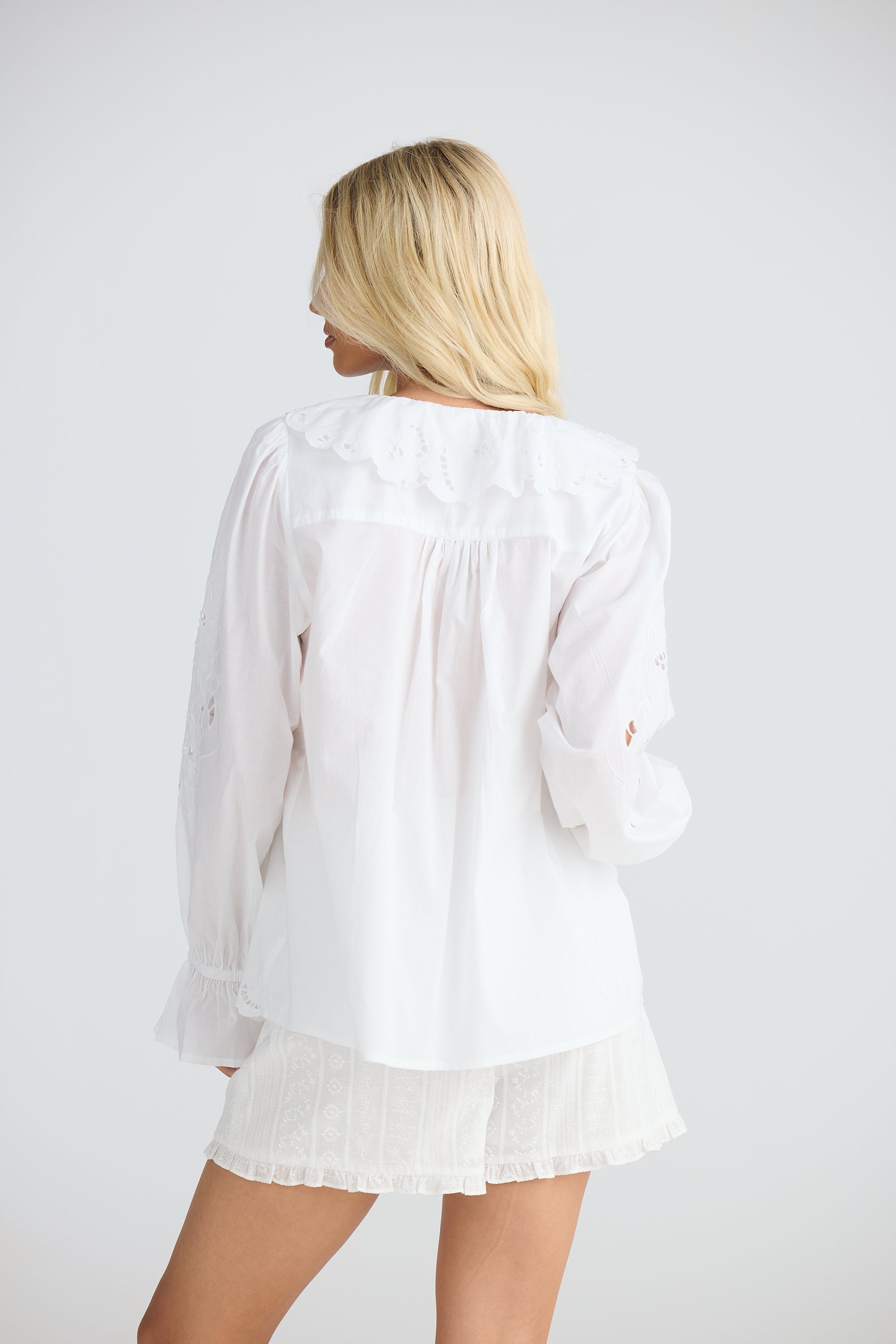 TALISMAN Sonnet Shirt WHITE