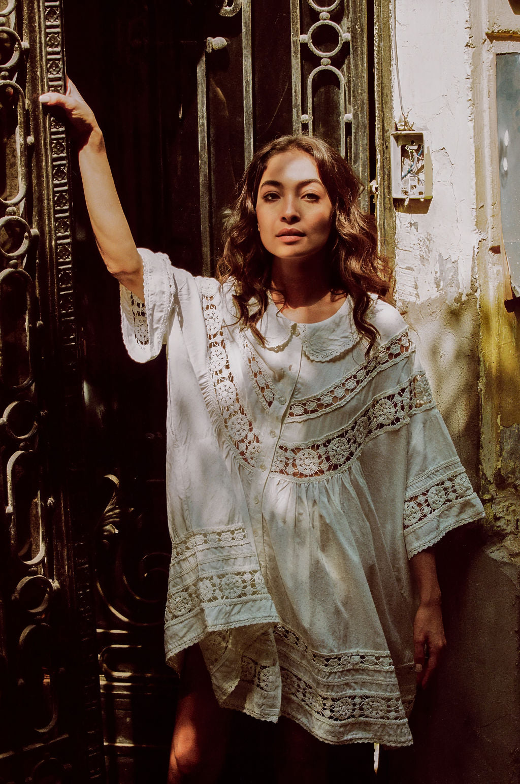 KINGA CSILLA Tessera Nola Button Down Dress