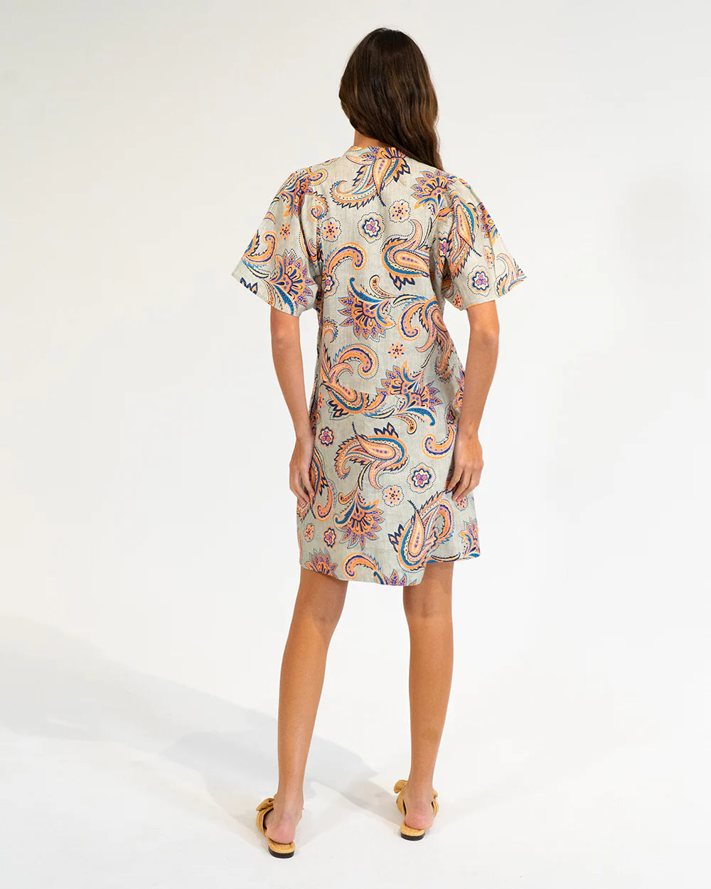 E+K Ticino Mini Dress PAISLEY