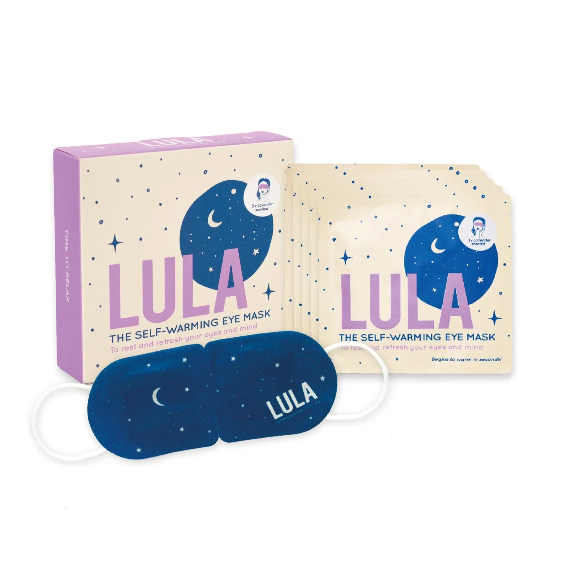 LULA Eye Masks LAVENDER