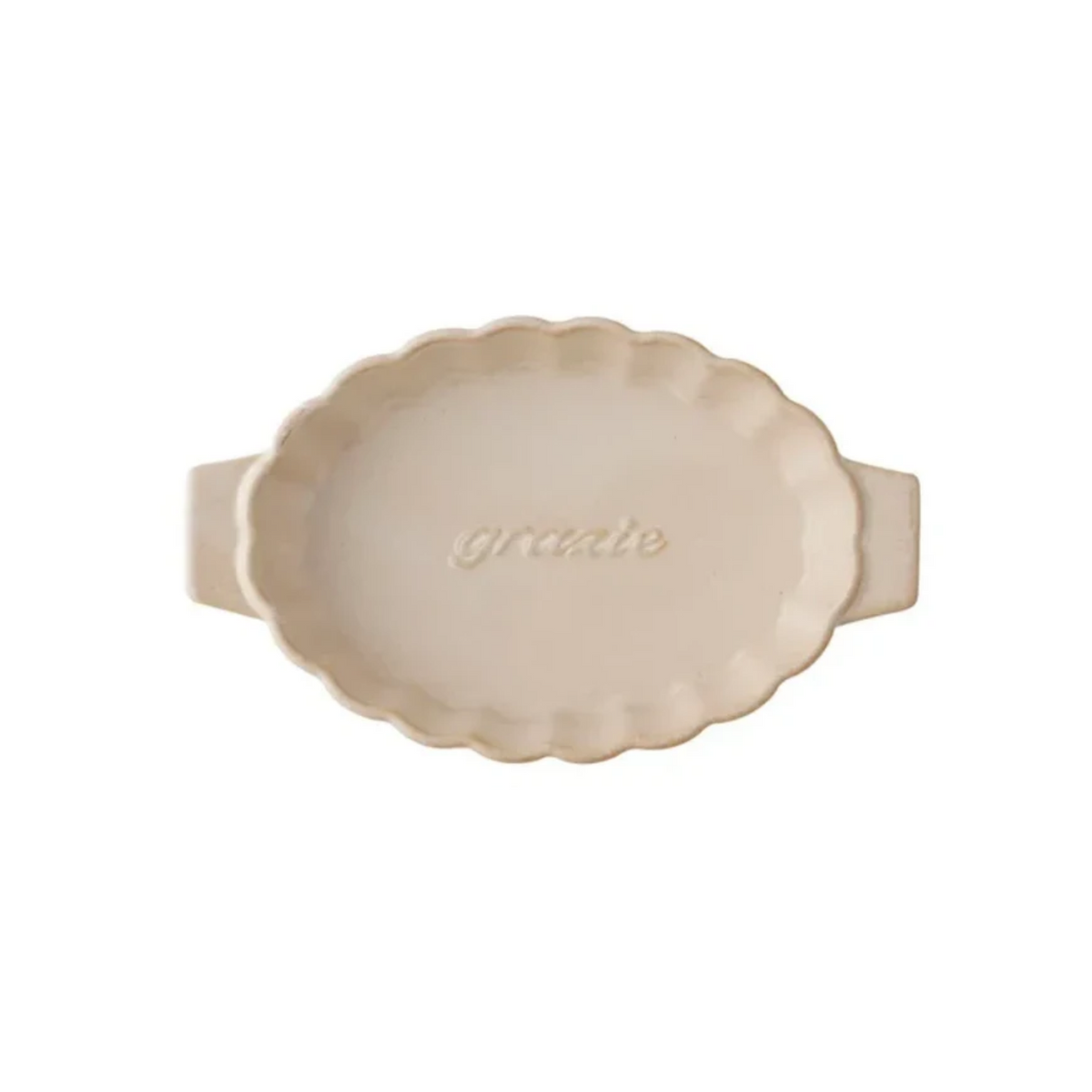 TOSCANA Ceramic Baking Dish CREAM