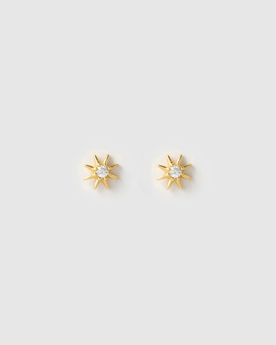 Arms of Eve Zadie Flat Back Earrings GOLD