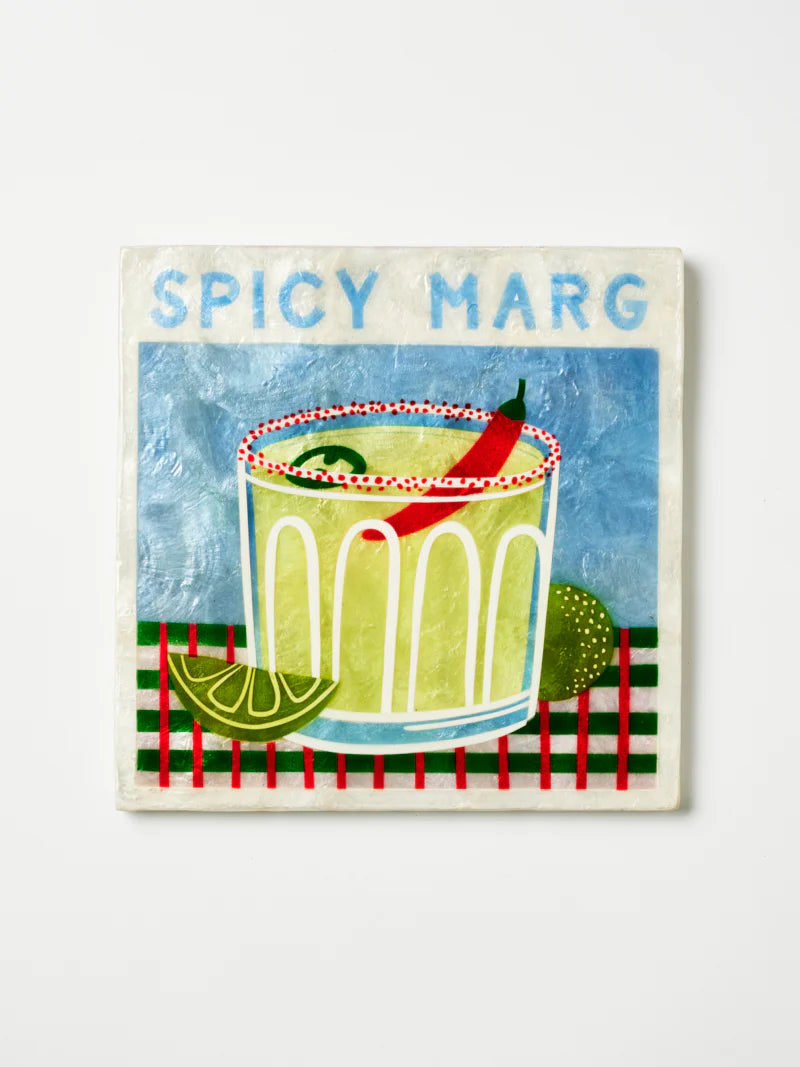 JONES & CO Happy Hour Marg Tile