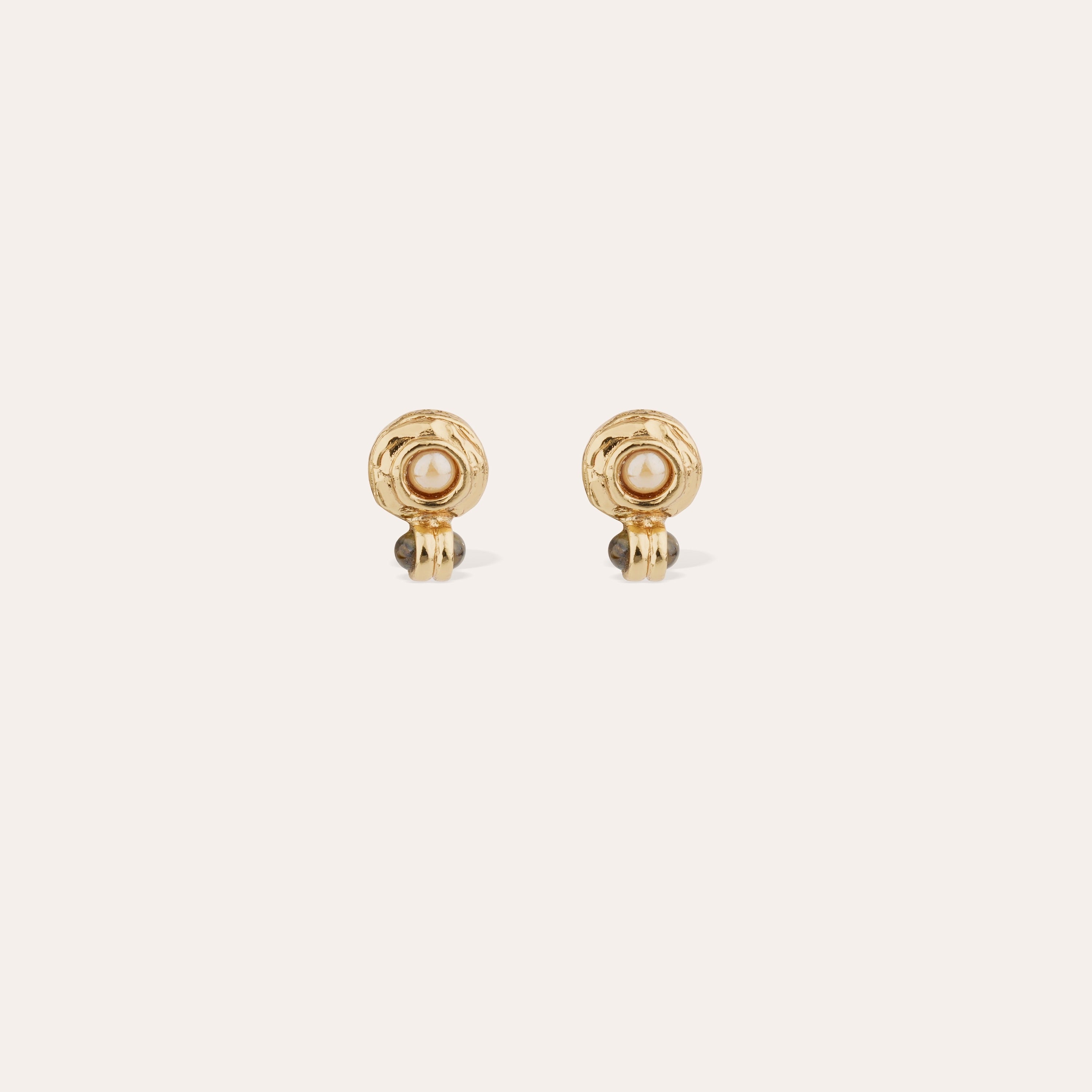 GAS BIJOUX Amarante Stud Earrings PEARL