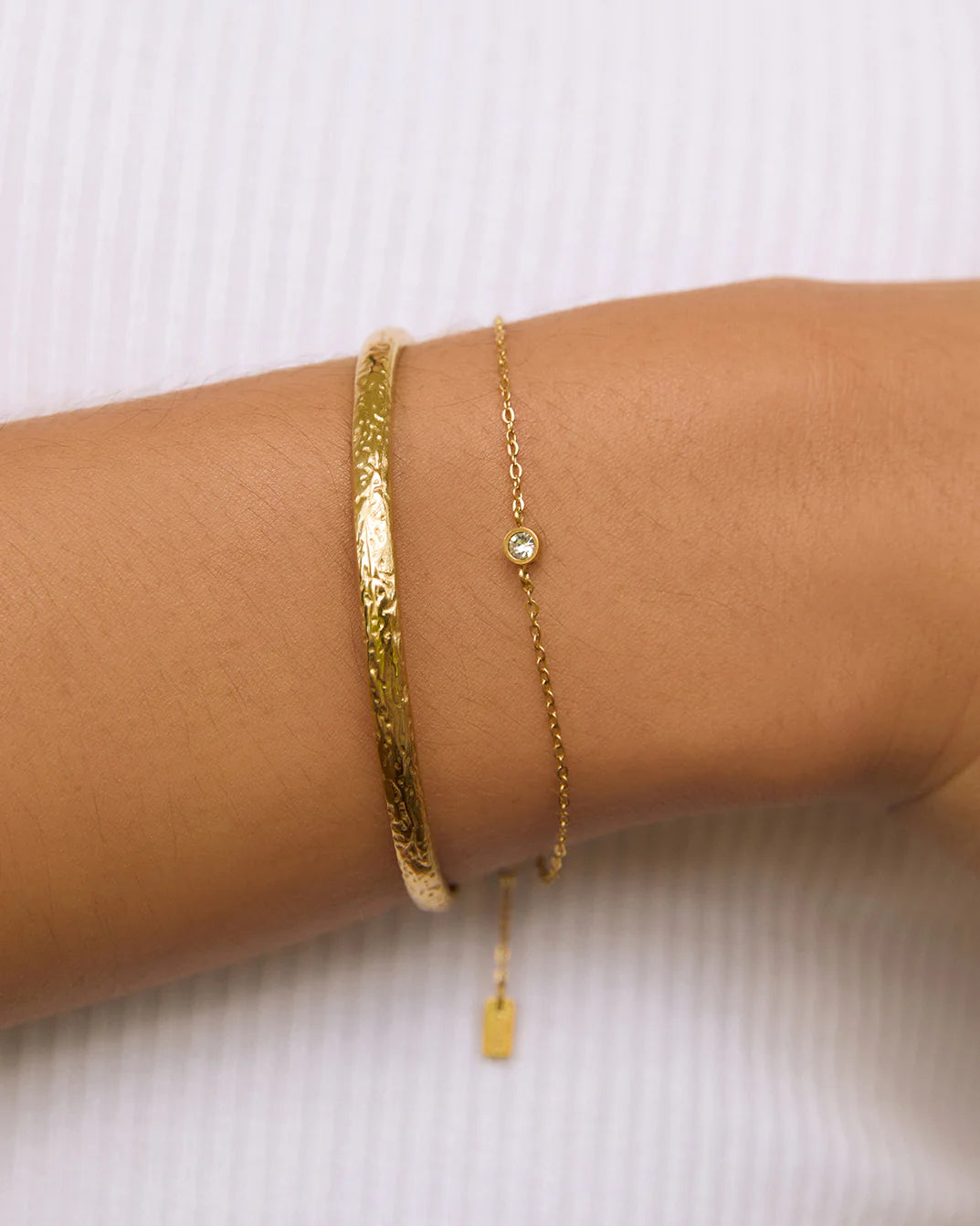 Arms of Eve Mini Birthstone Bracelet DIAMOND
