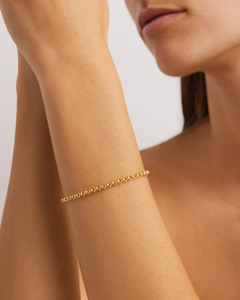 By Charlotte Belcher Chain Bracelet GOLD