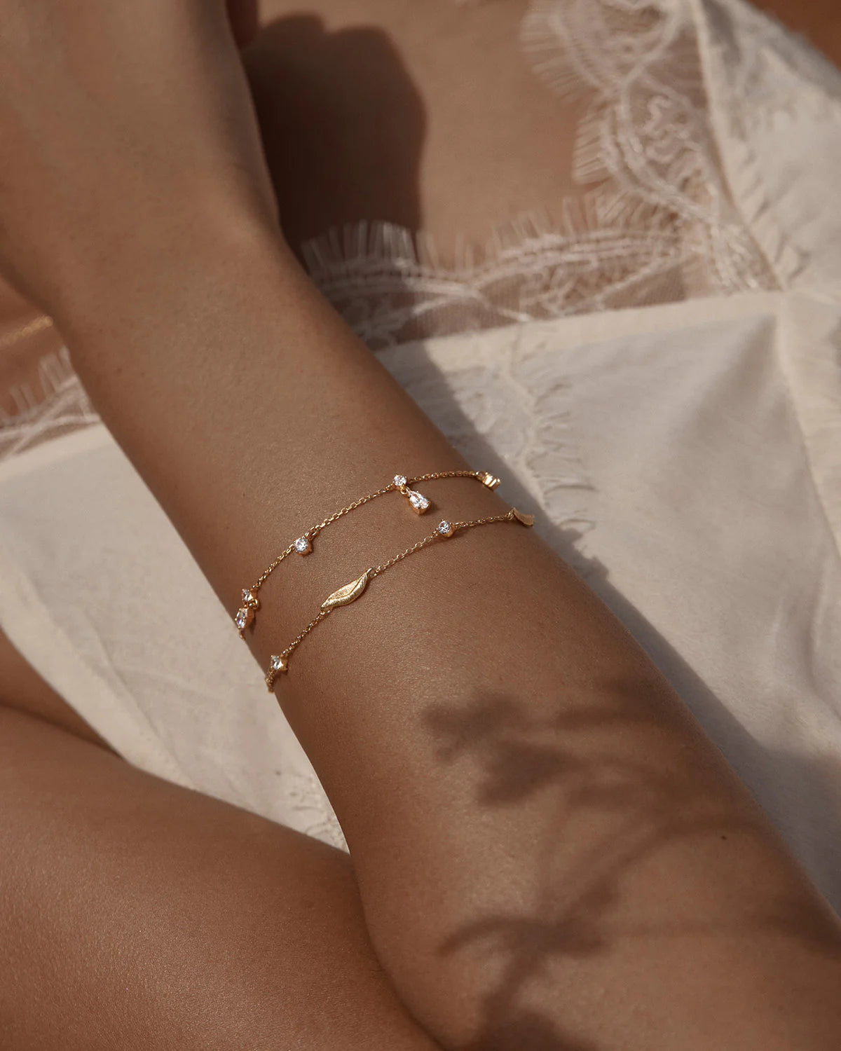 By Charlotte No Rain No Flowers Bracelet GOLD