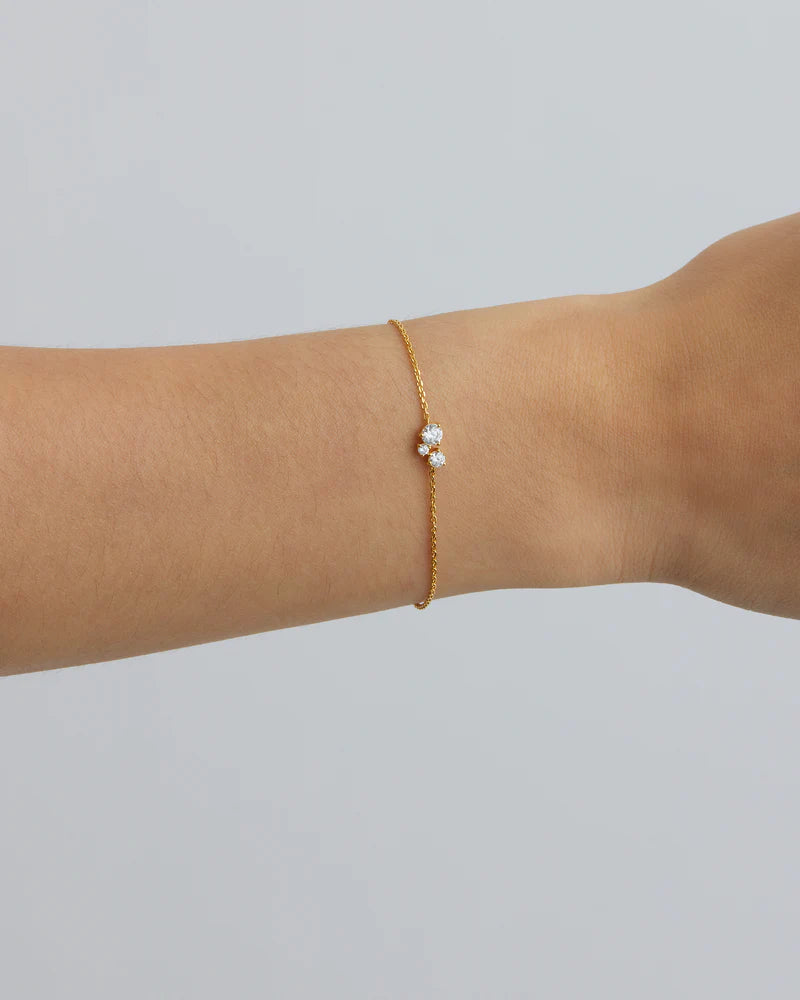 By Charlotte Whispers of Love Bracelet GOLD