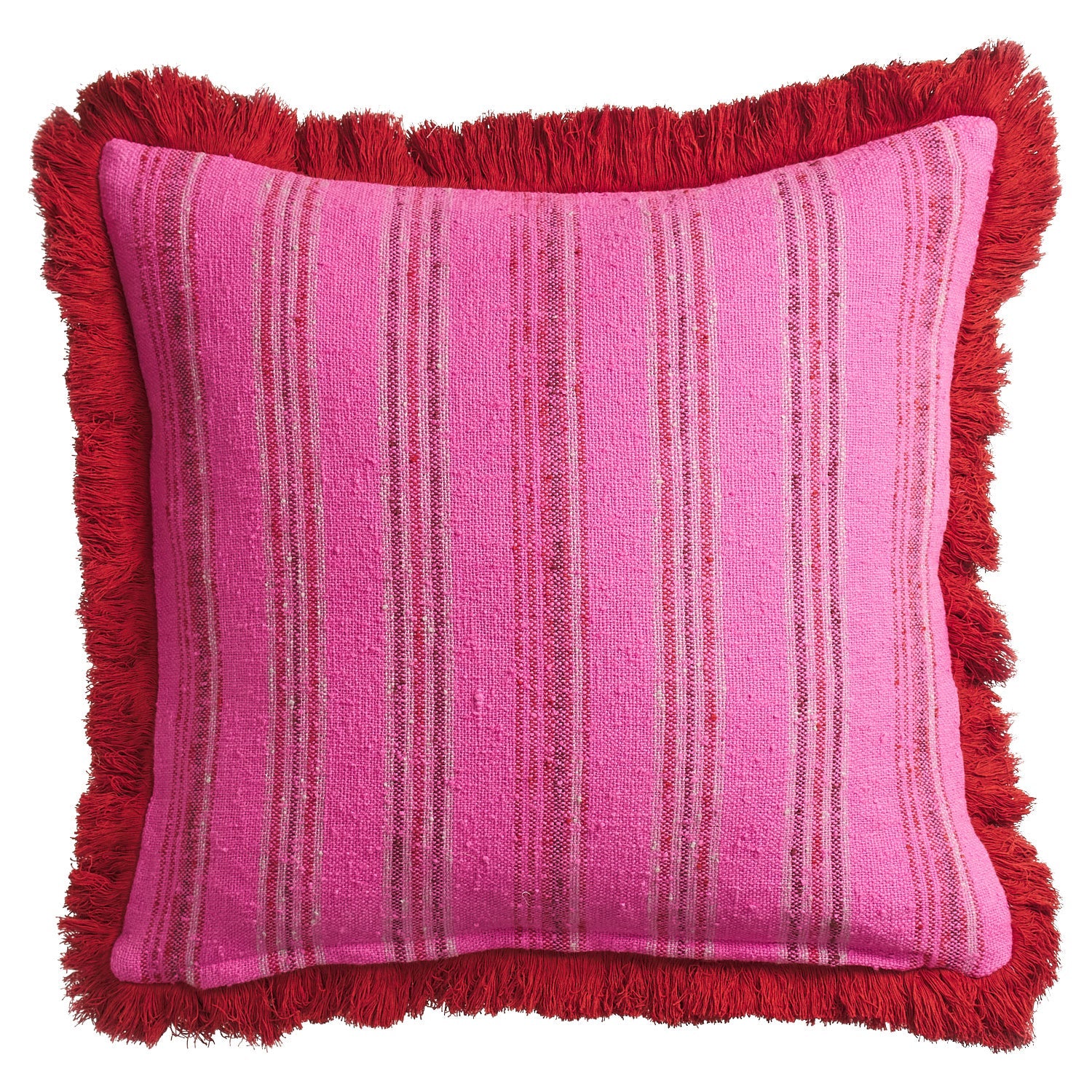 SAGE X CLARE Nicolette Woven Cushion PANSY