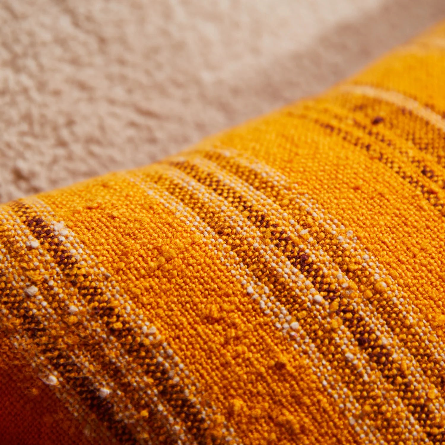 SAGE X CLARE Nicolette Woven Cushion MARIGOLD