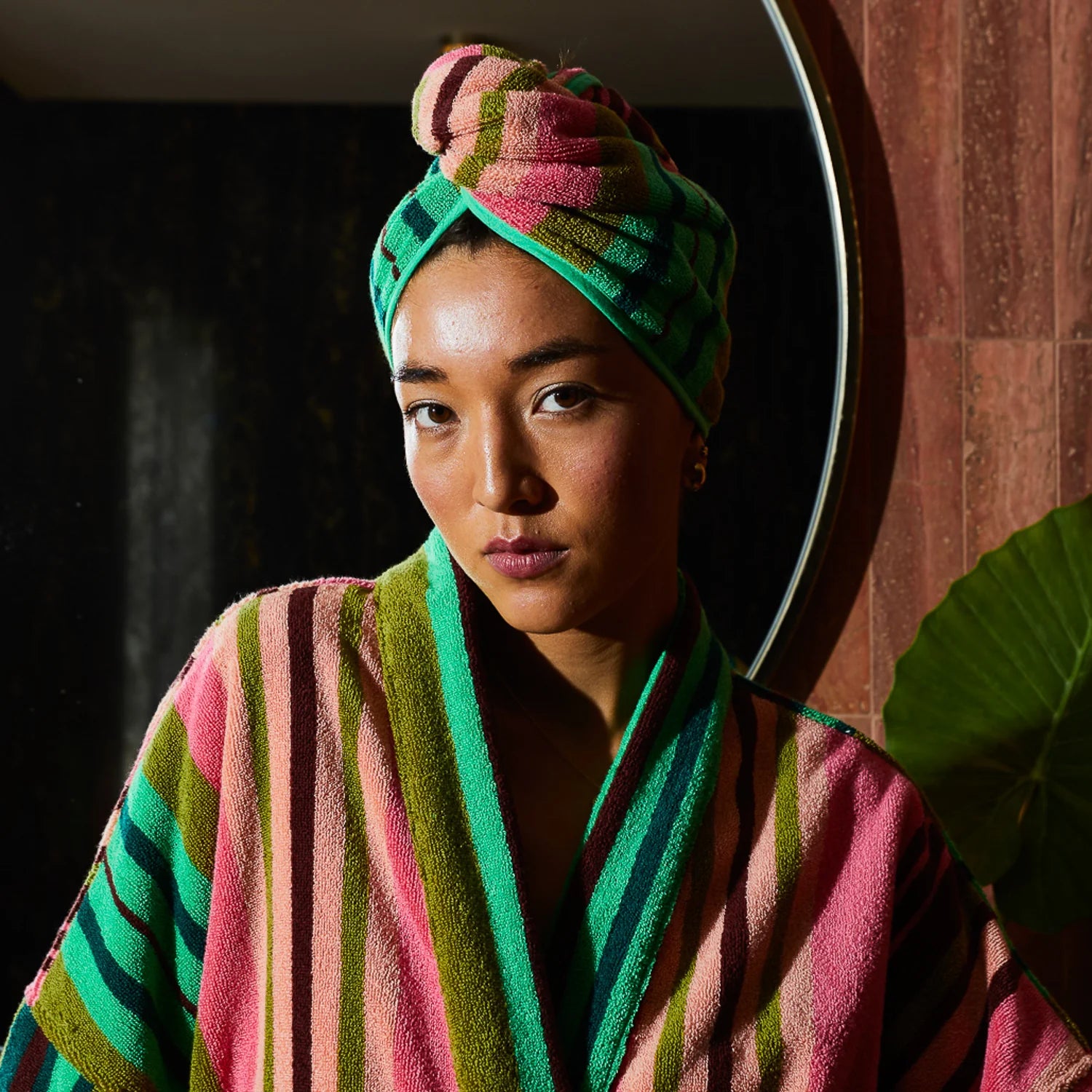 SAGE & CLARE Nicolette Hair Wrap JUNIPER
