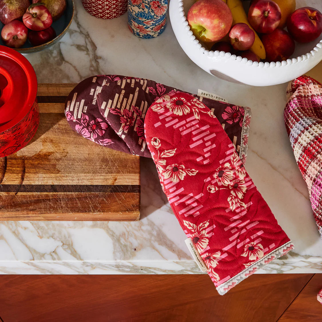 SAGE X CLARE Marta Oven Mitt Set