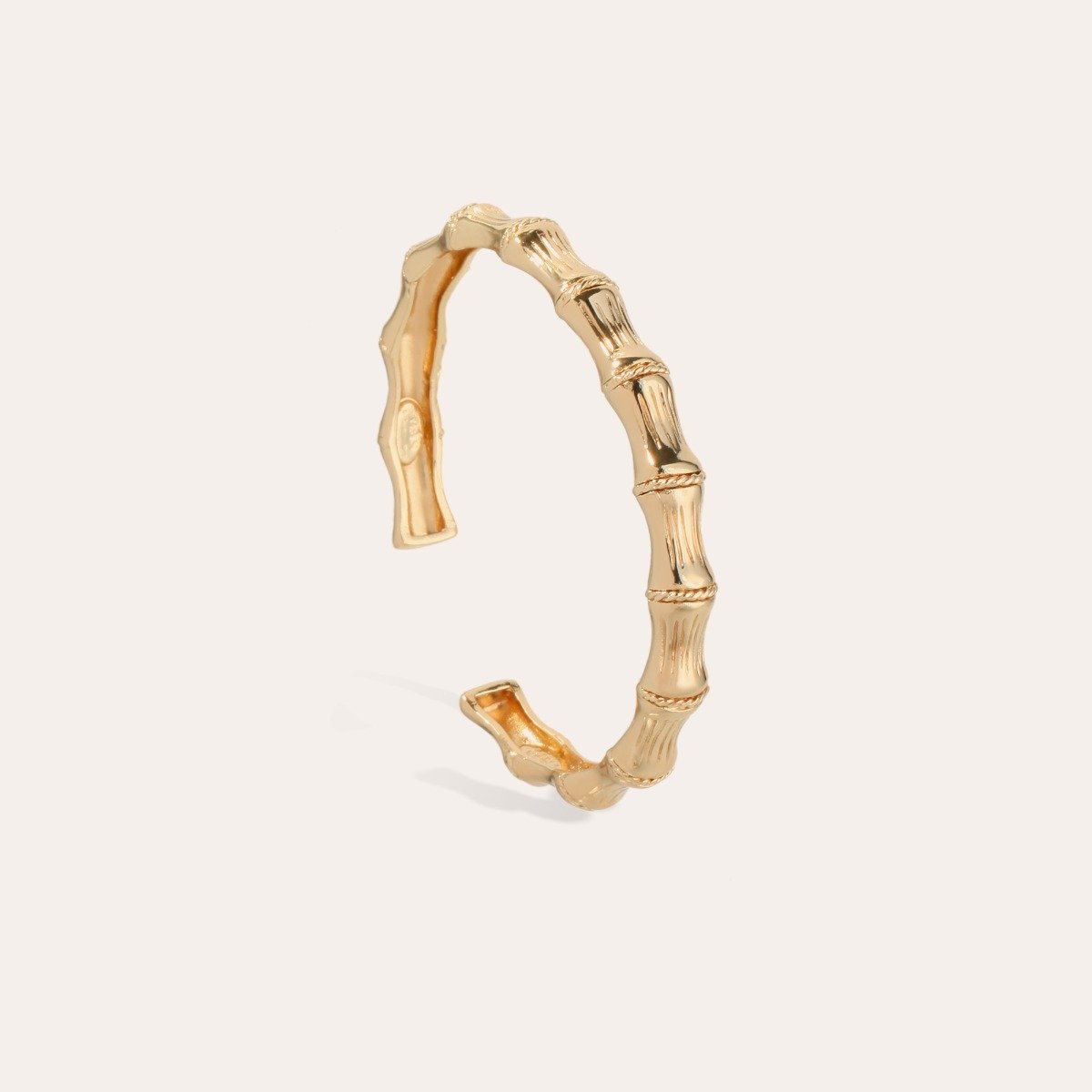 GAS BIJOUX Bamboo Bangle GOLD