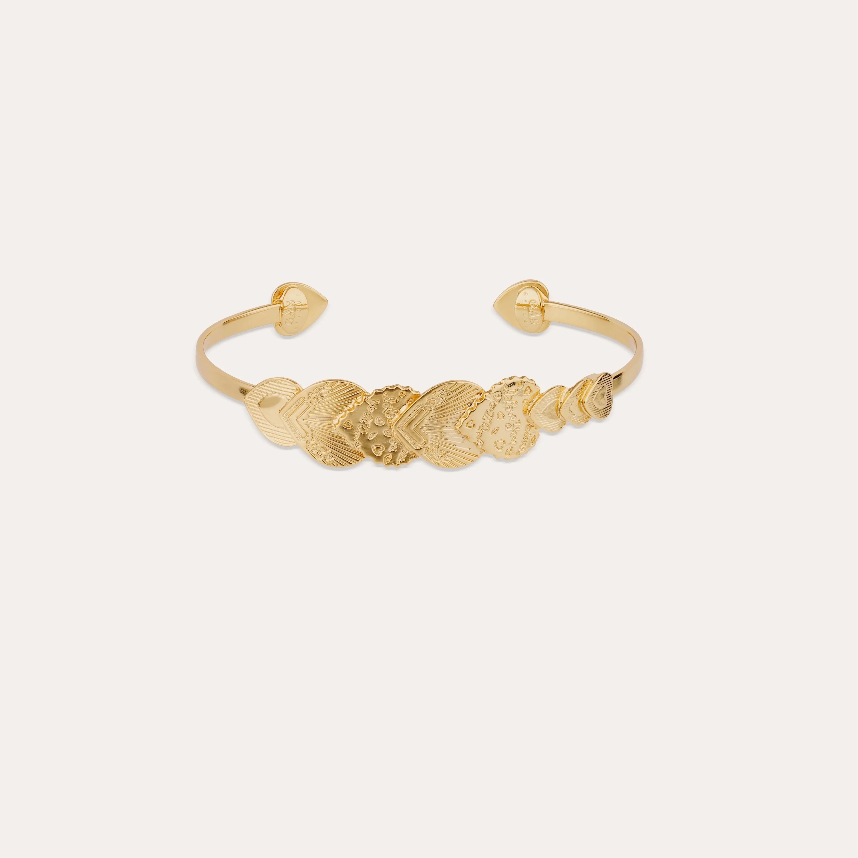 GAS BIJOUX Insolite Love Bracelet GOLD