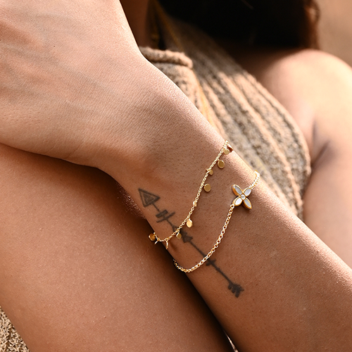 MURKANI Desert Flower Bracelet GOLD