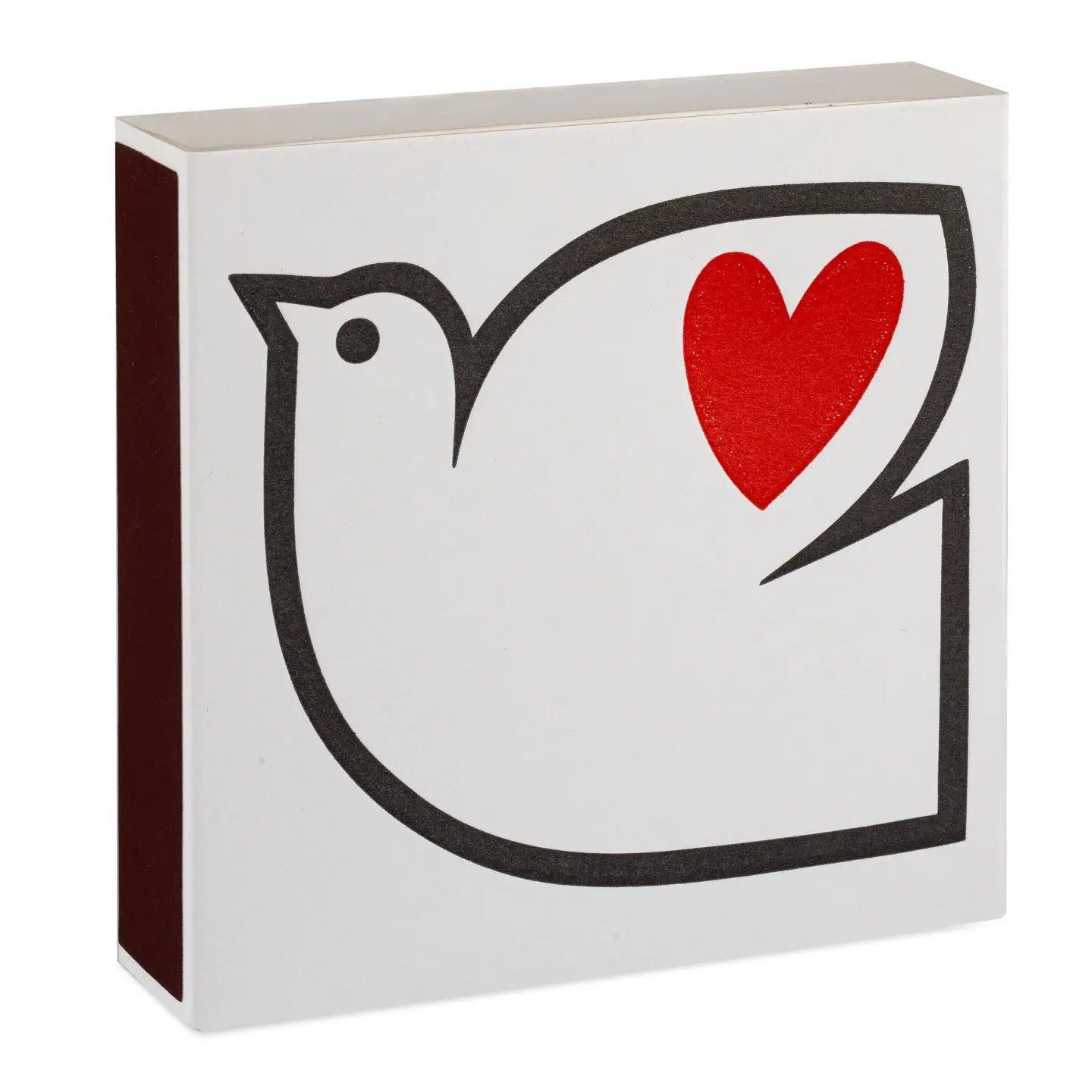ARCHIVIST Square Box Matches DOVE