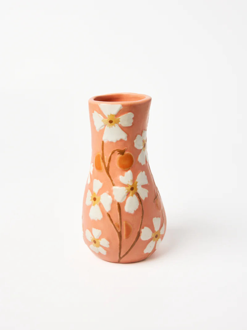 JONES & CO Juniper Vase PEACH