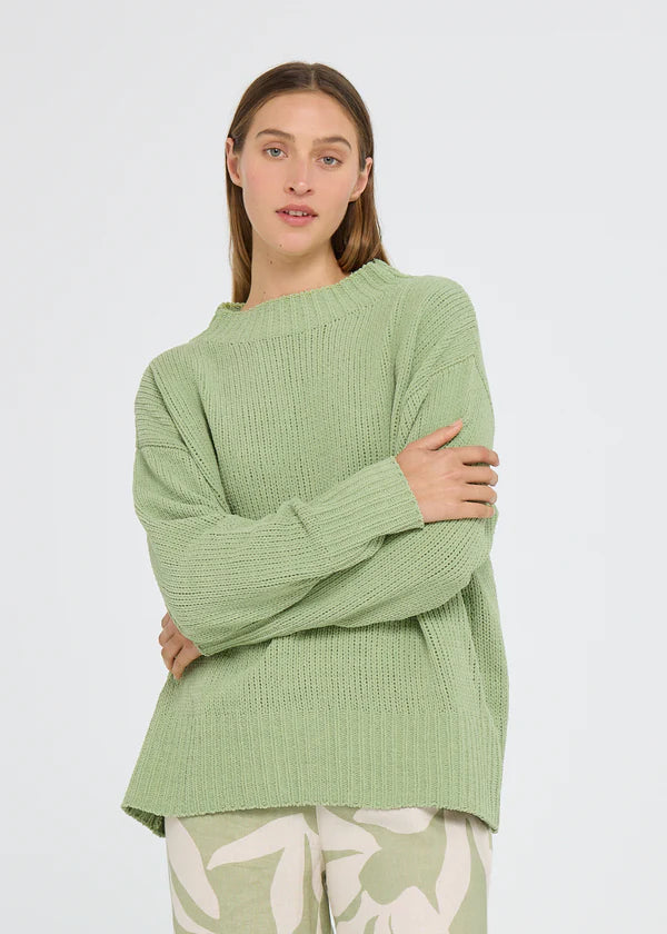 PIPPA Clover Sweater SAGE