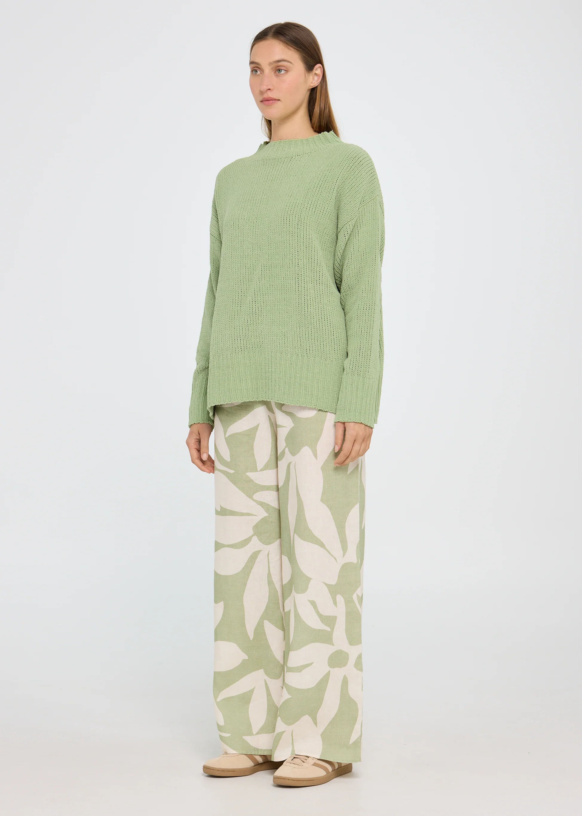 PIPPA Clover Sweater SAGE