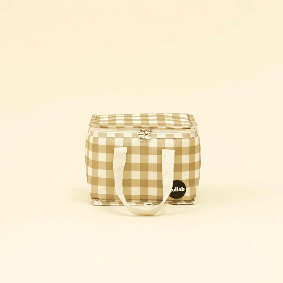 KOLLAB Lunch Box OLIVE CHECK