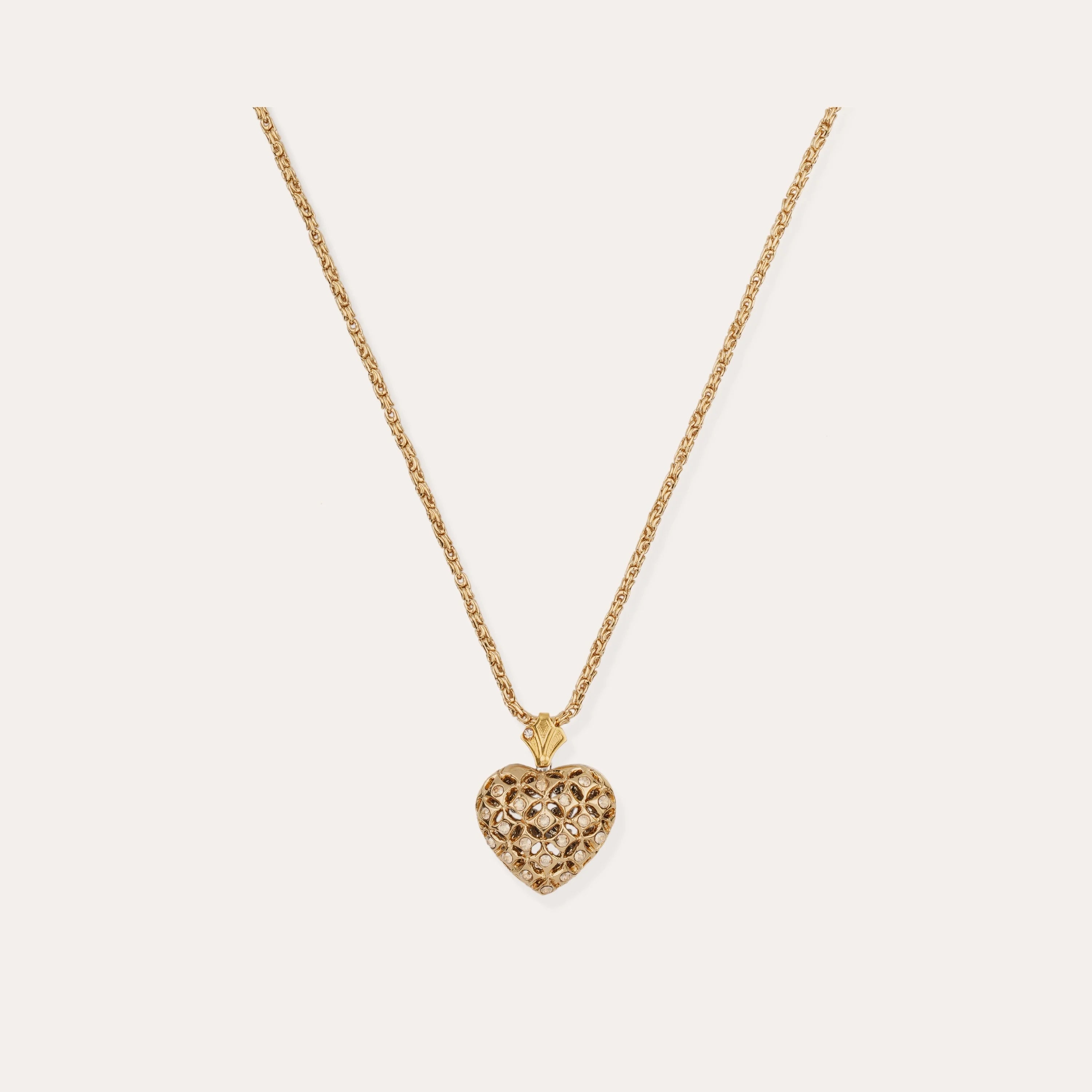 GAS BIJOUX Coracao Heart Necklace GOLD