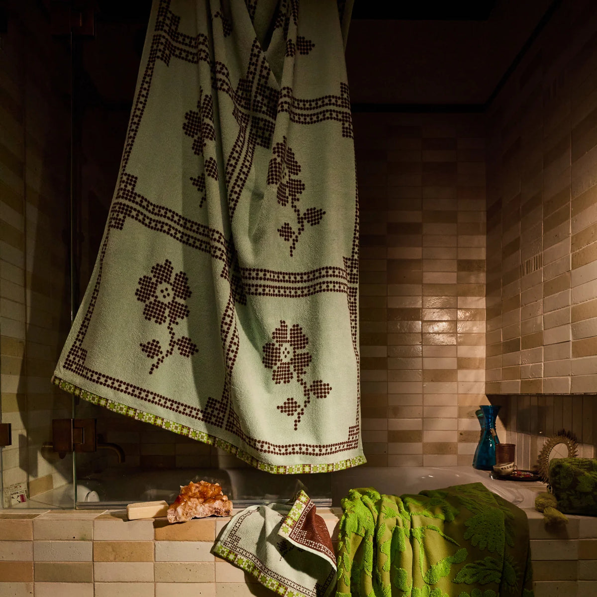 SAGE & CLARE Bonny Bath Sheet FLUORITE