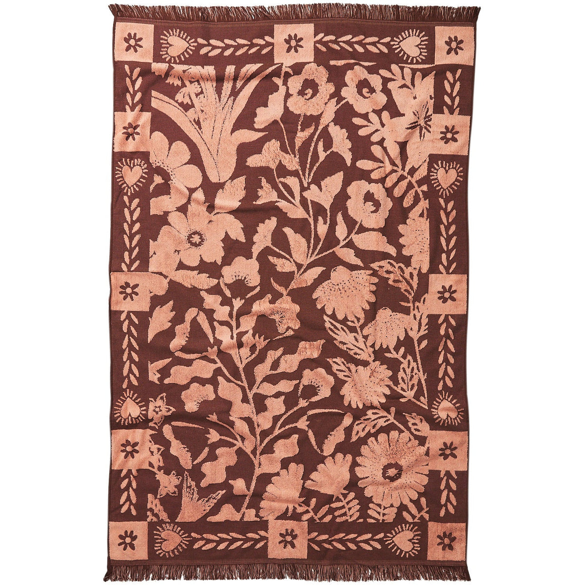SAGE & CLARE Indiana Bath Sheet CARNELIAN
