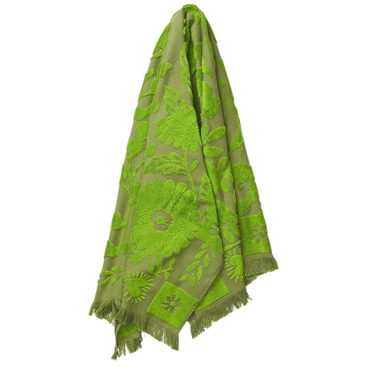SAGE & CLARE Indiana Bath Sheet CACTUS GREEN