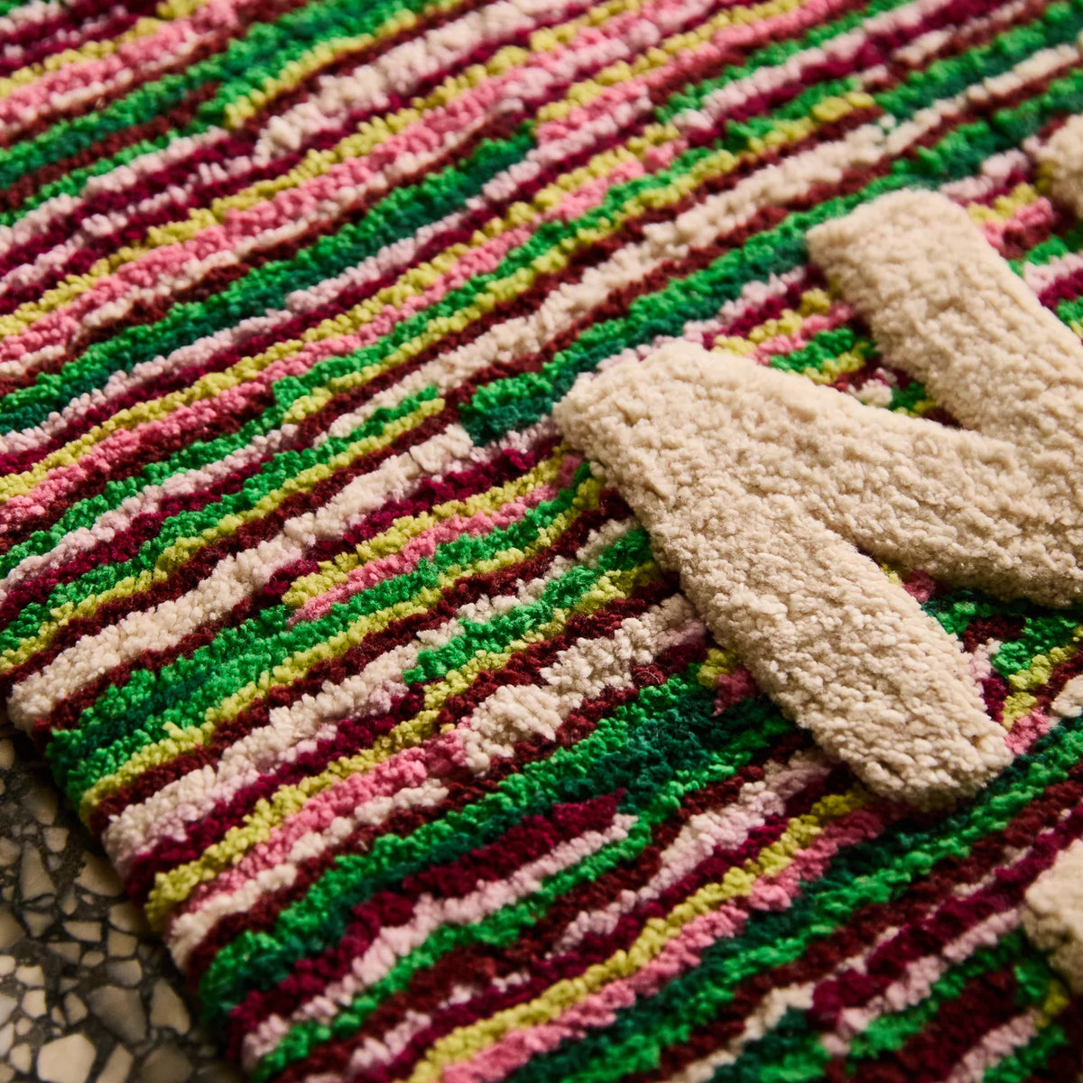 SAGE X CLARE Tula Nudie Bath Mat ROESEWOOD