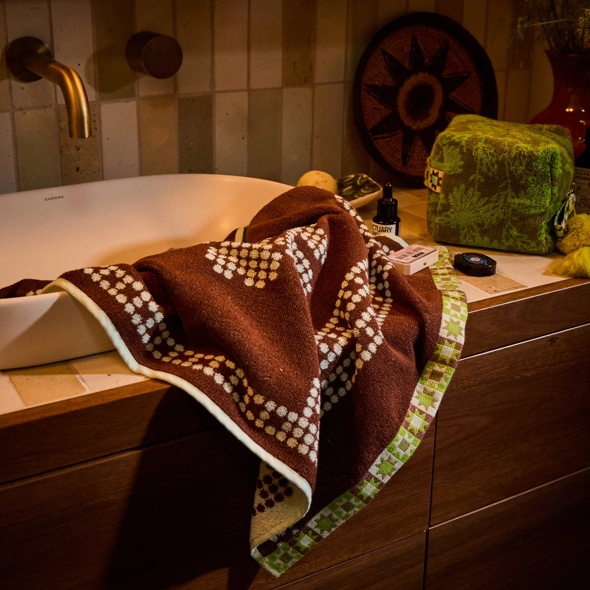 SAGE & CLARE Bonny Hand Towel FLUORITE