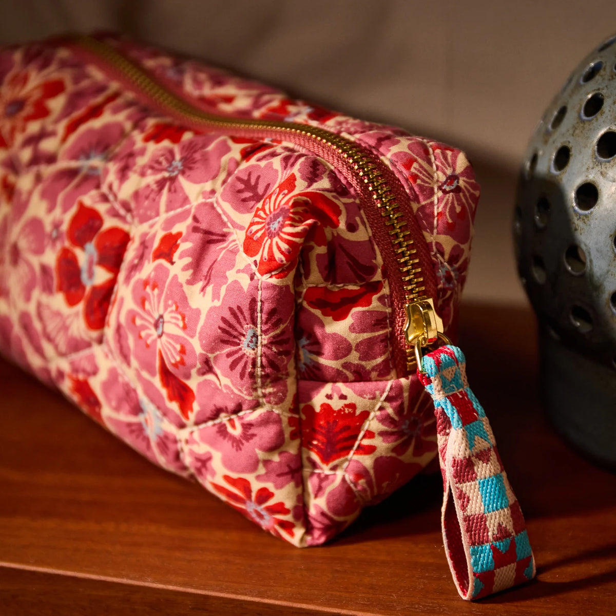 SAGE & CLARE Magnolia Travel Pouch POPPY