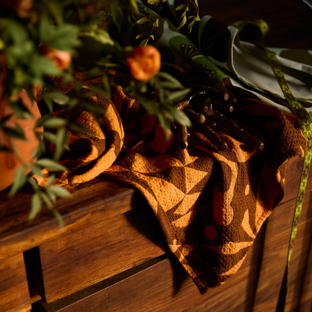 SAGE X CLARE Nora Tea Towel CITRINE