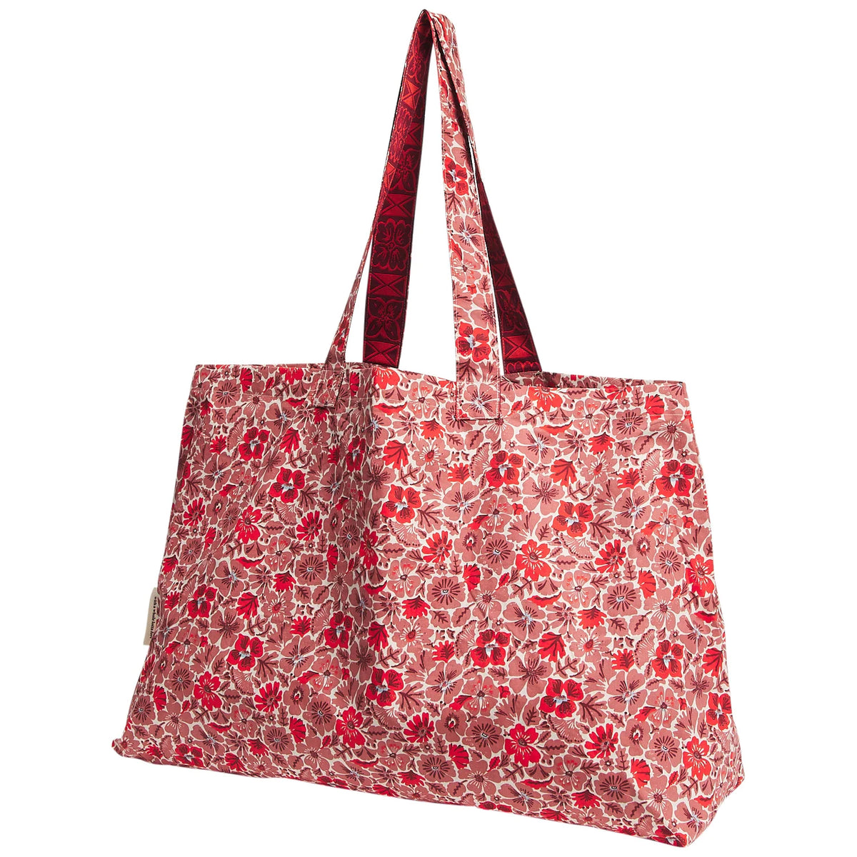 SAGE & CLARE Magnolia Reversible Tote POPPY