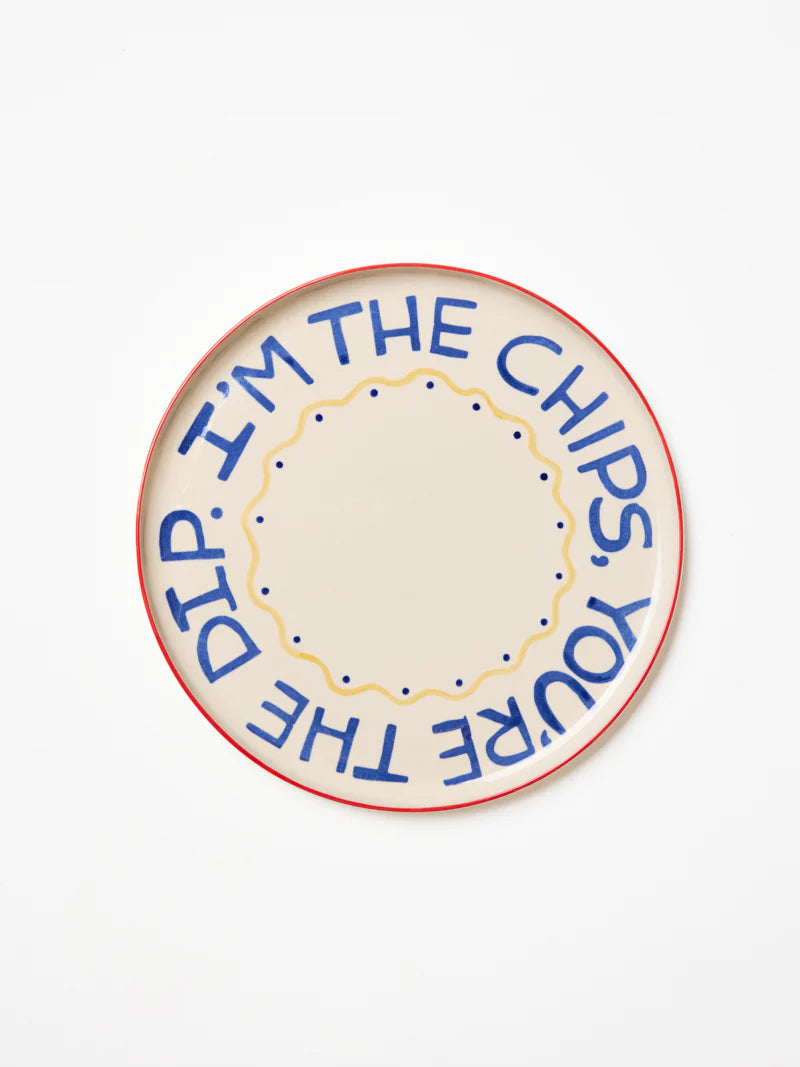 JONES & CO Love Notes Platter CHIPS