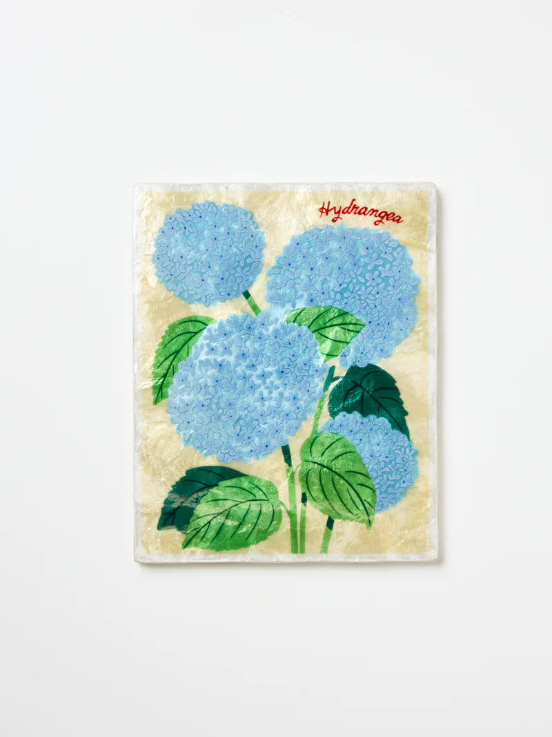 JONES & CO Market Wall Art HYDRANGEA