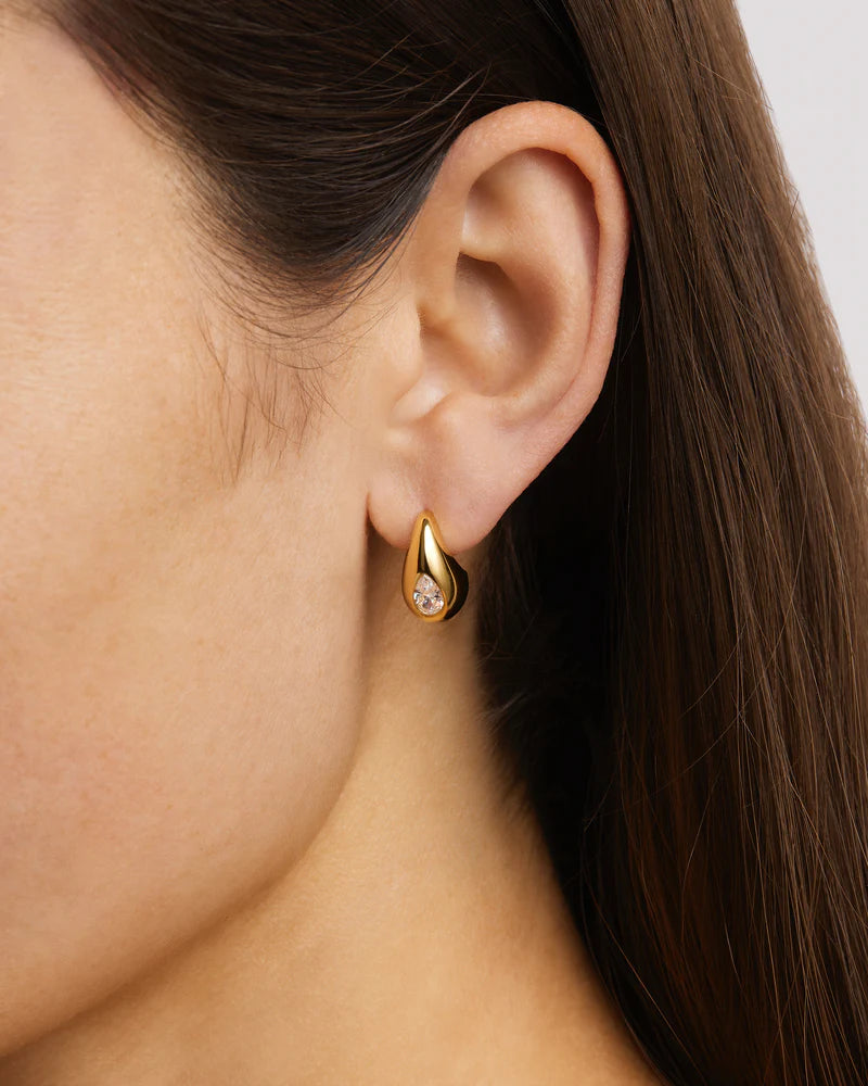 By Charlotte Dewdrop Small Earrings GOLD