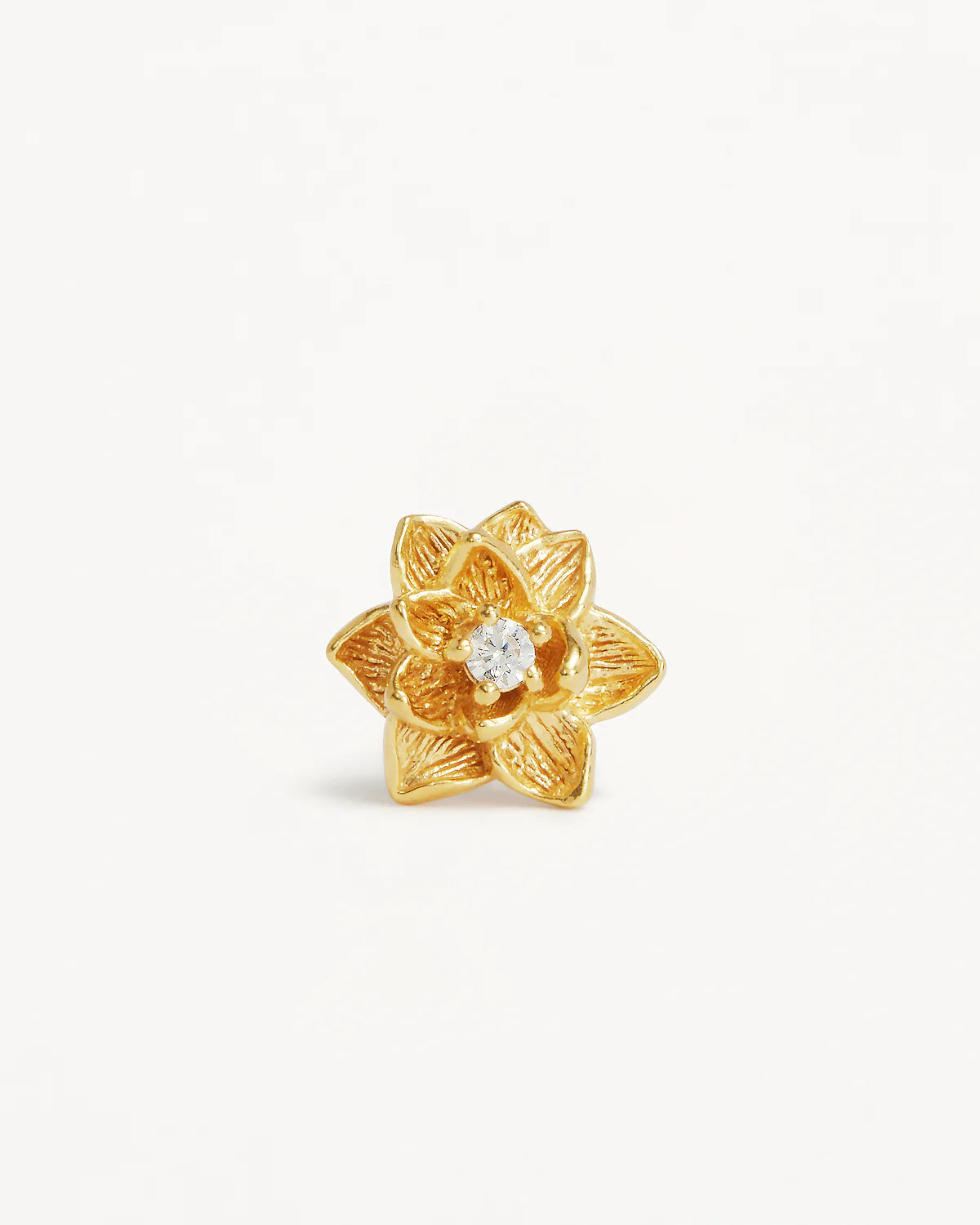 By Charlotte Bloom With You Lotus Studs GOLD